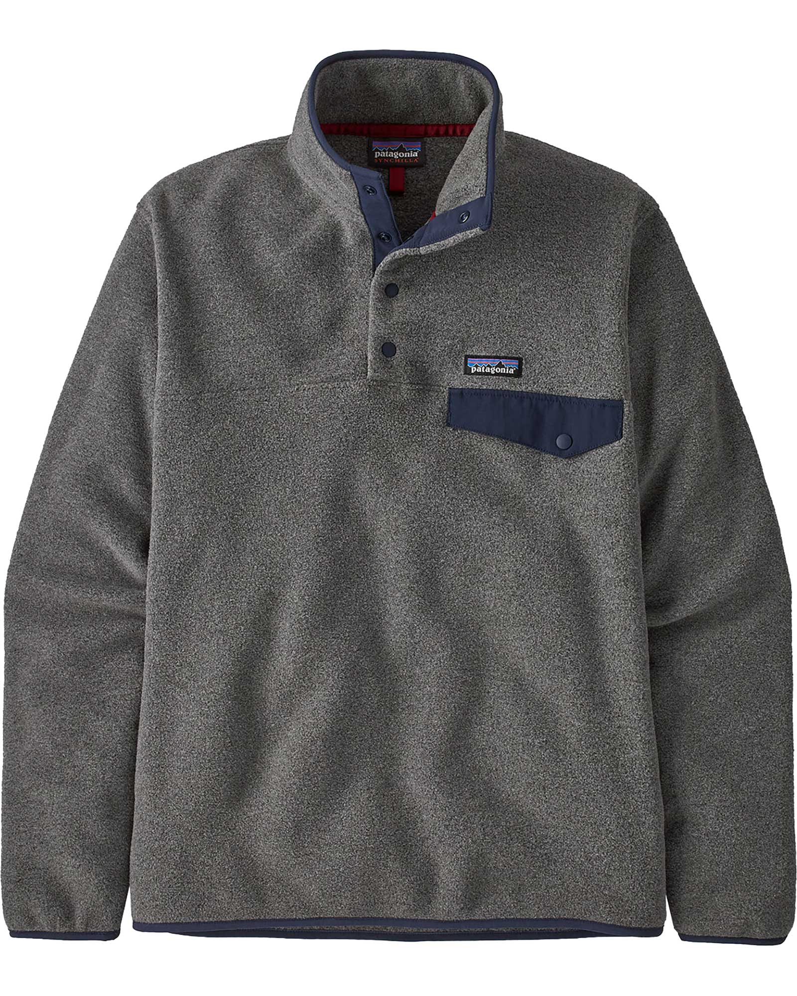 Patagonia Lwt Synchilla Snap T Men’s Pullover - Nickel S