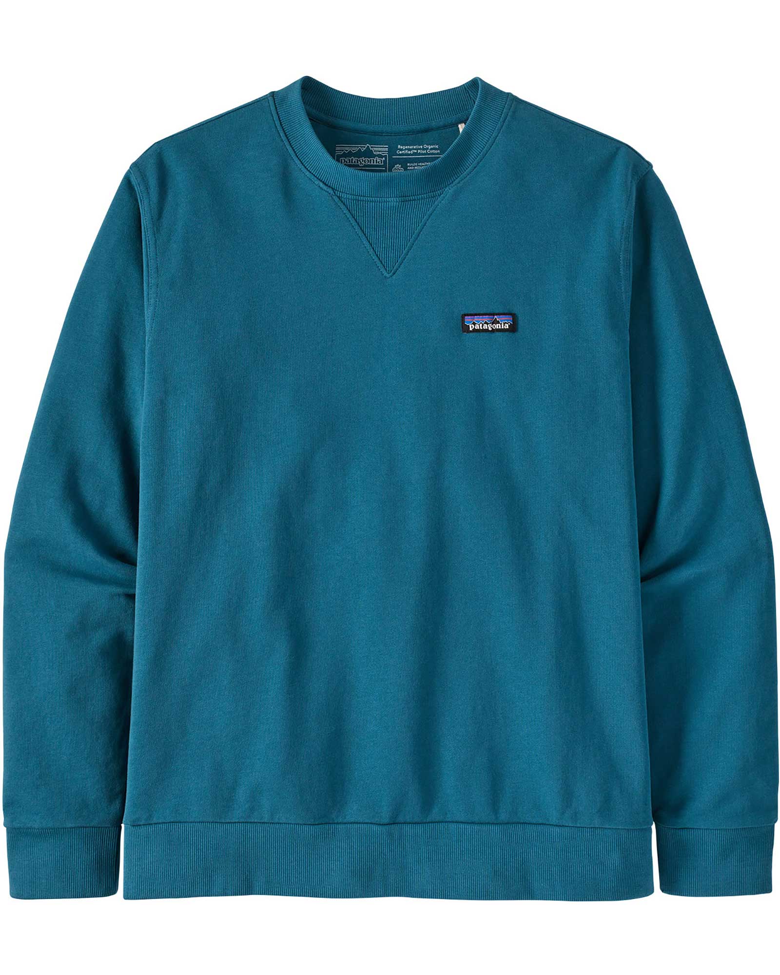 Patagonia Regen Cotton Men’s Crewneck Sweatshirt - Wavy Blue S
