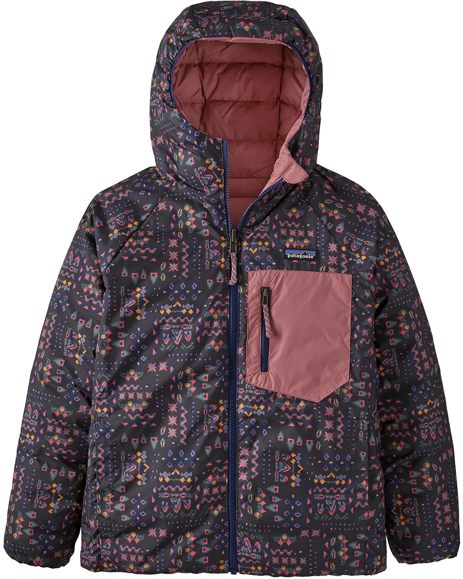Product image of Patagonia Kids' Reversible Down Sweater Hoody