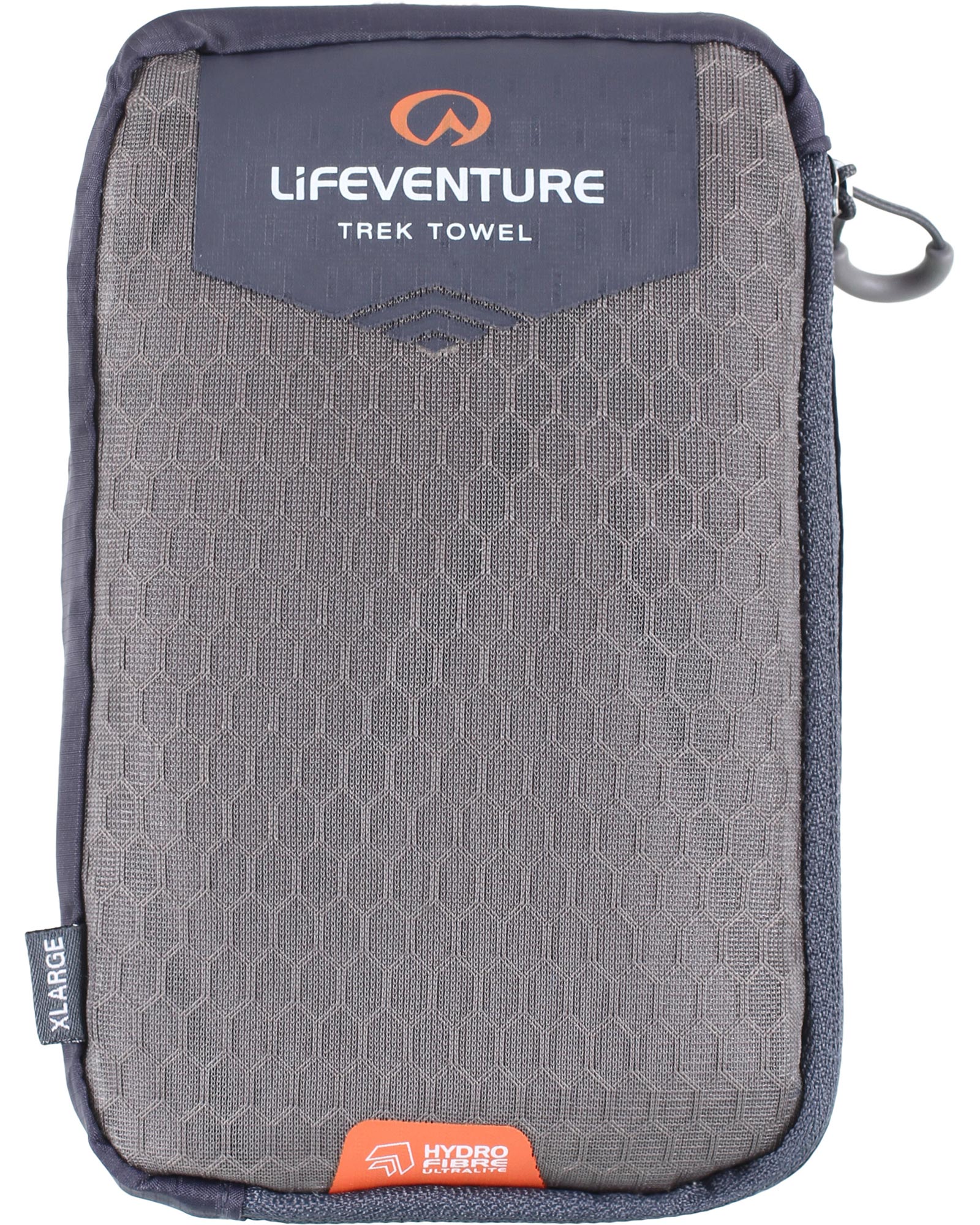 Lifeventure HydroFibre Trek Towel   X Large - Grey