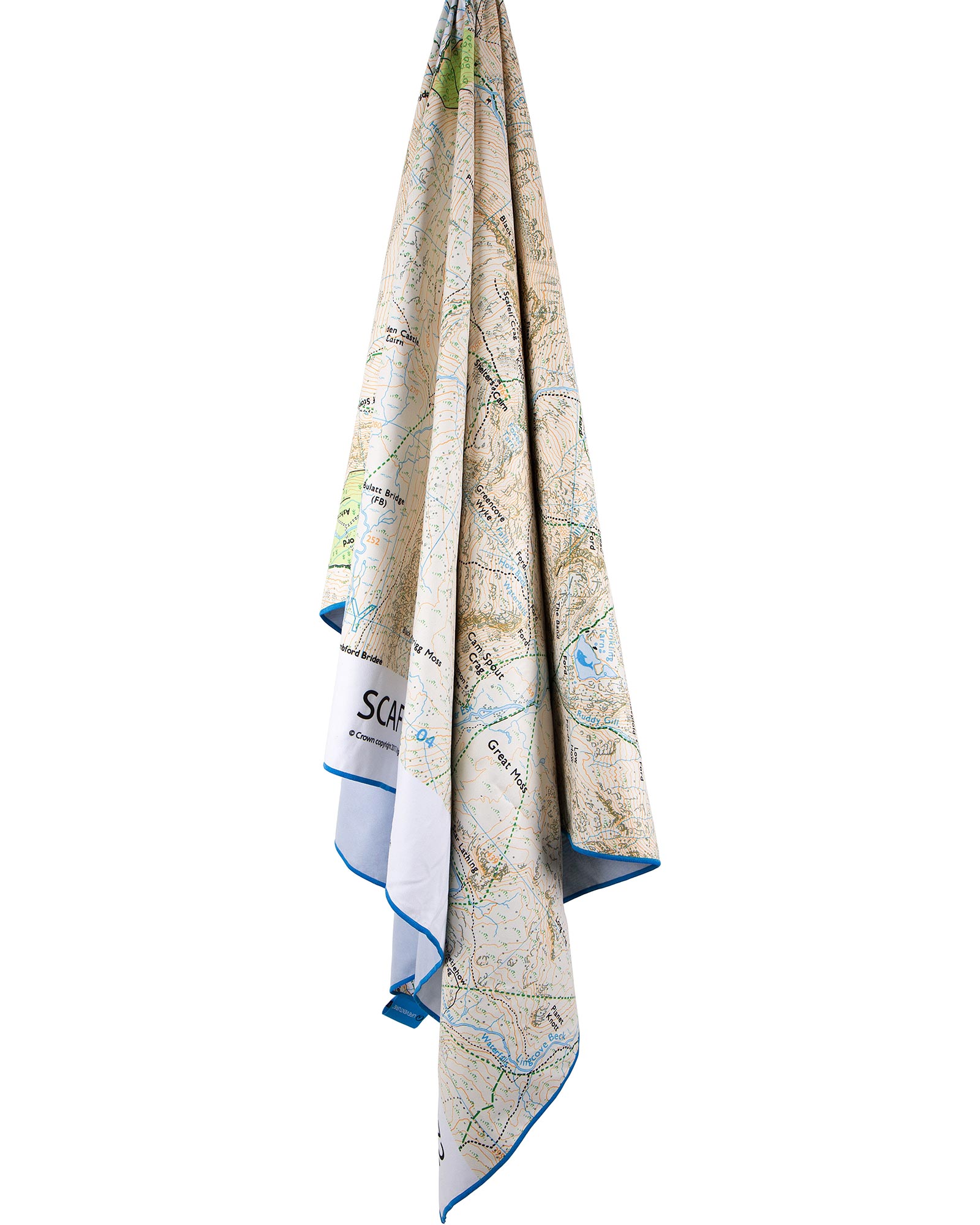 Product image of Lifeventure SoftFibre OS Map Towel - Giant - Scafell Pike