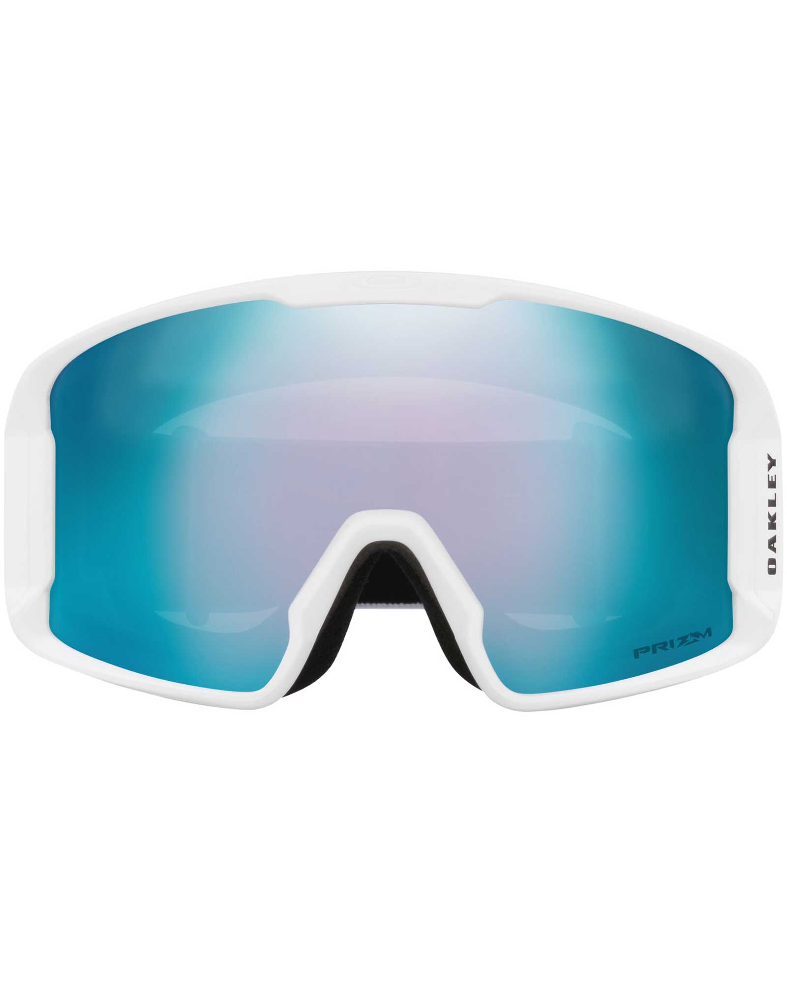 Product image of Oakley Line Miner L Matte White / Prizm Sapphire Iridium Women's Goggles