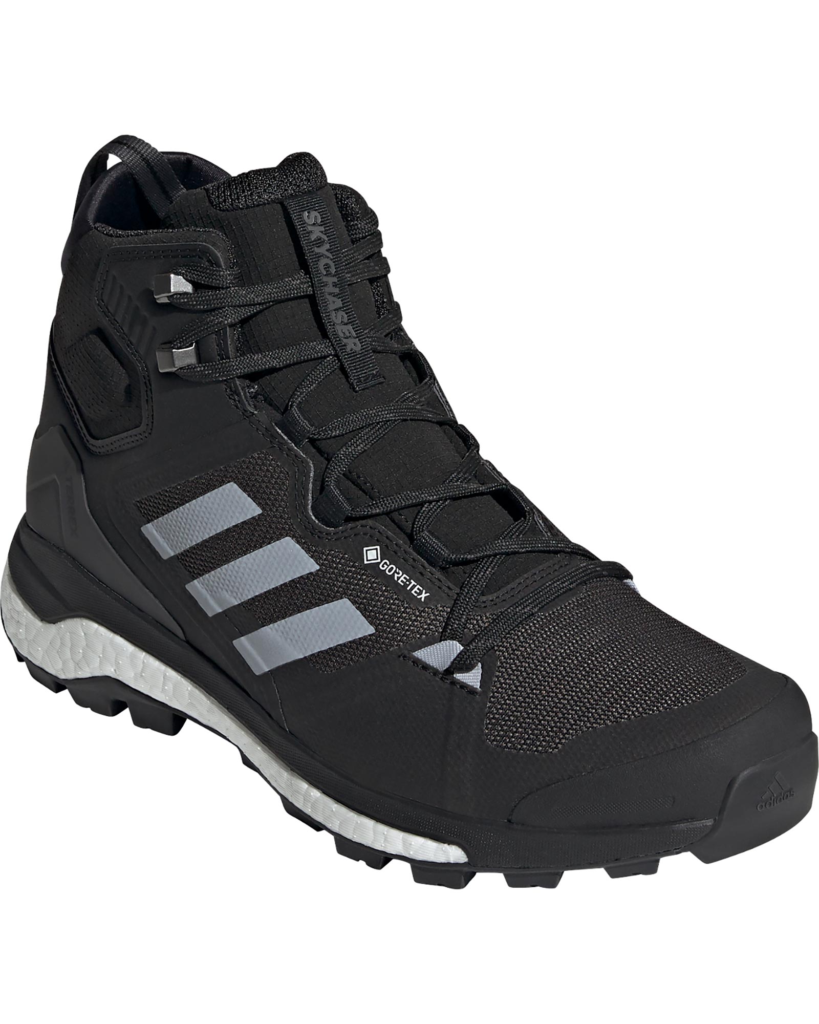 adidas TERREX Skychaser 2 Mid GORE TEX Men’s Boots - Core Black/Halo Silver/Dgh Solid Grey UK 7