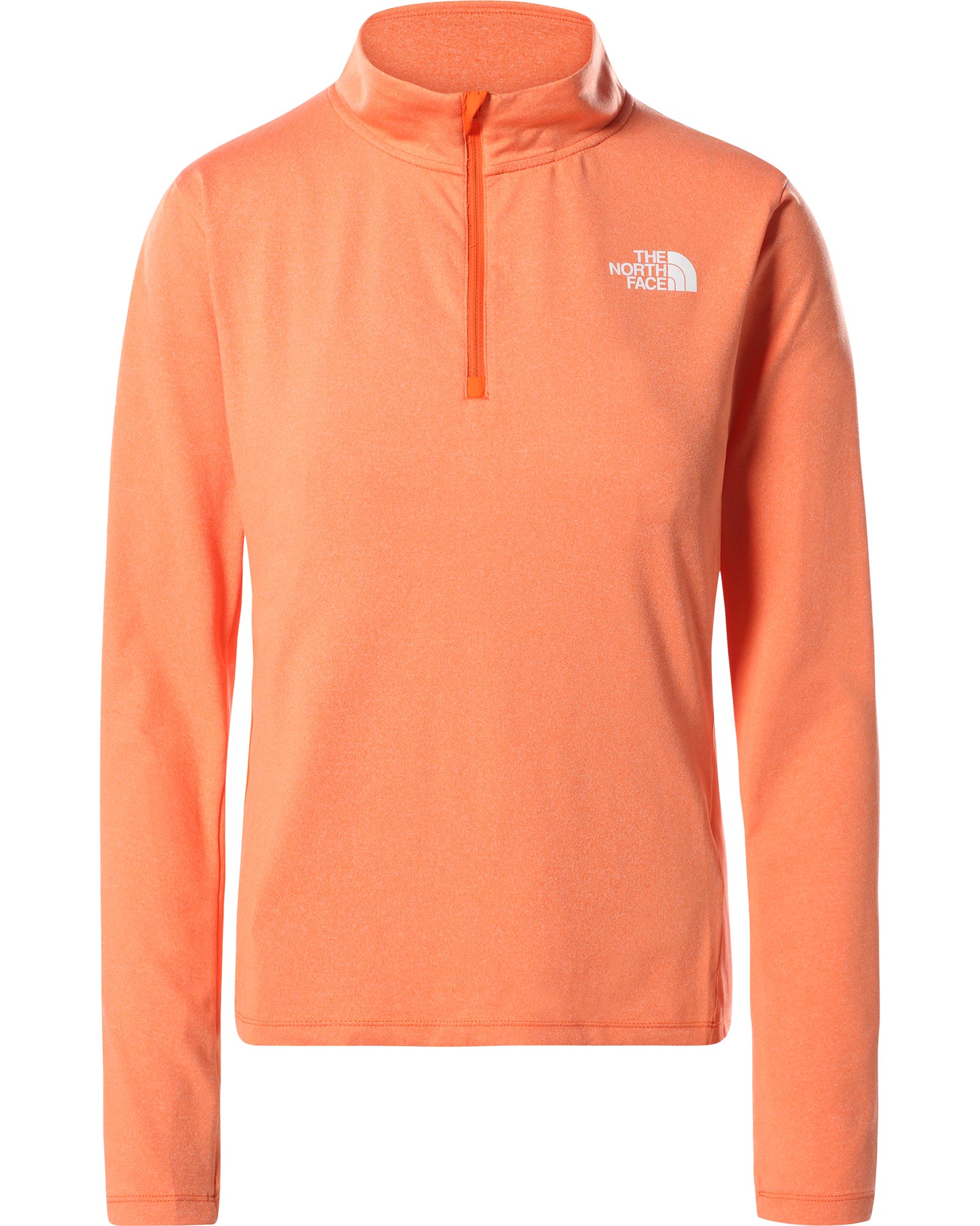 The North Face Riseway Women’s 1/2 Zip Top - Flame Heather S