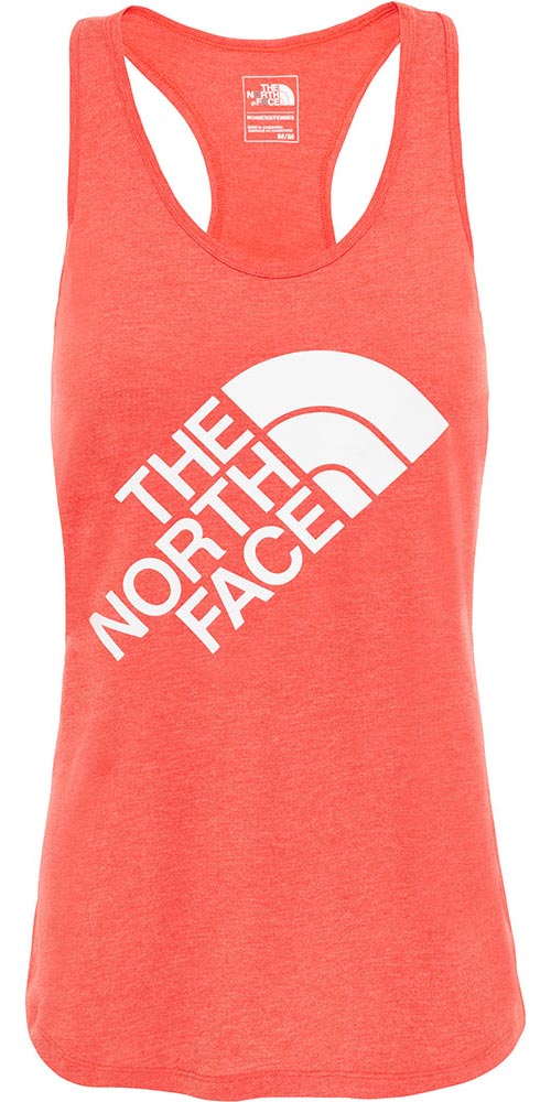 The North Face Graphic Play Hard Women’s Tank - Juicy Red Heather L