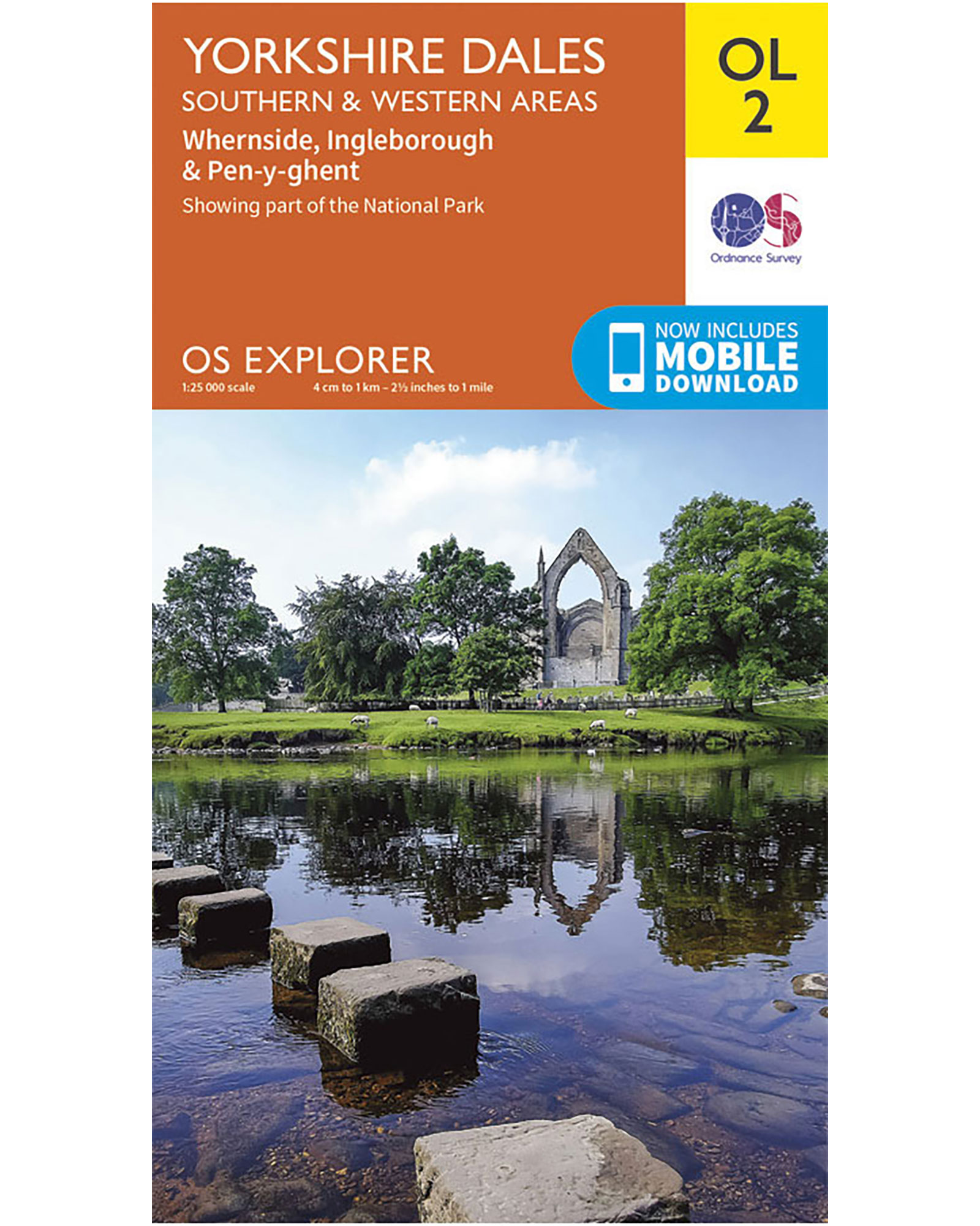 Ordnance Survey Yorkshire Dales - Southern & Western Areas - OS Explorer OL2 Map 0