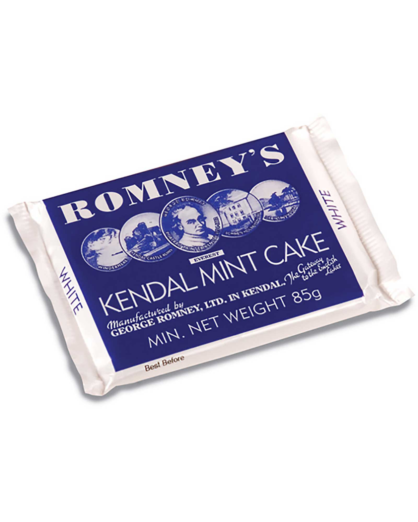 Romneys Kendal Mint Cake 85g Bar - White