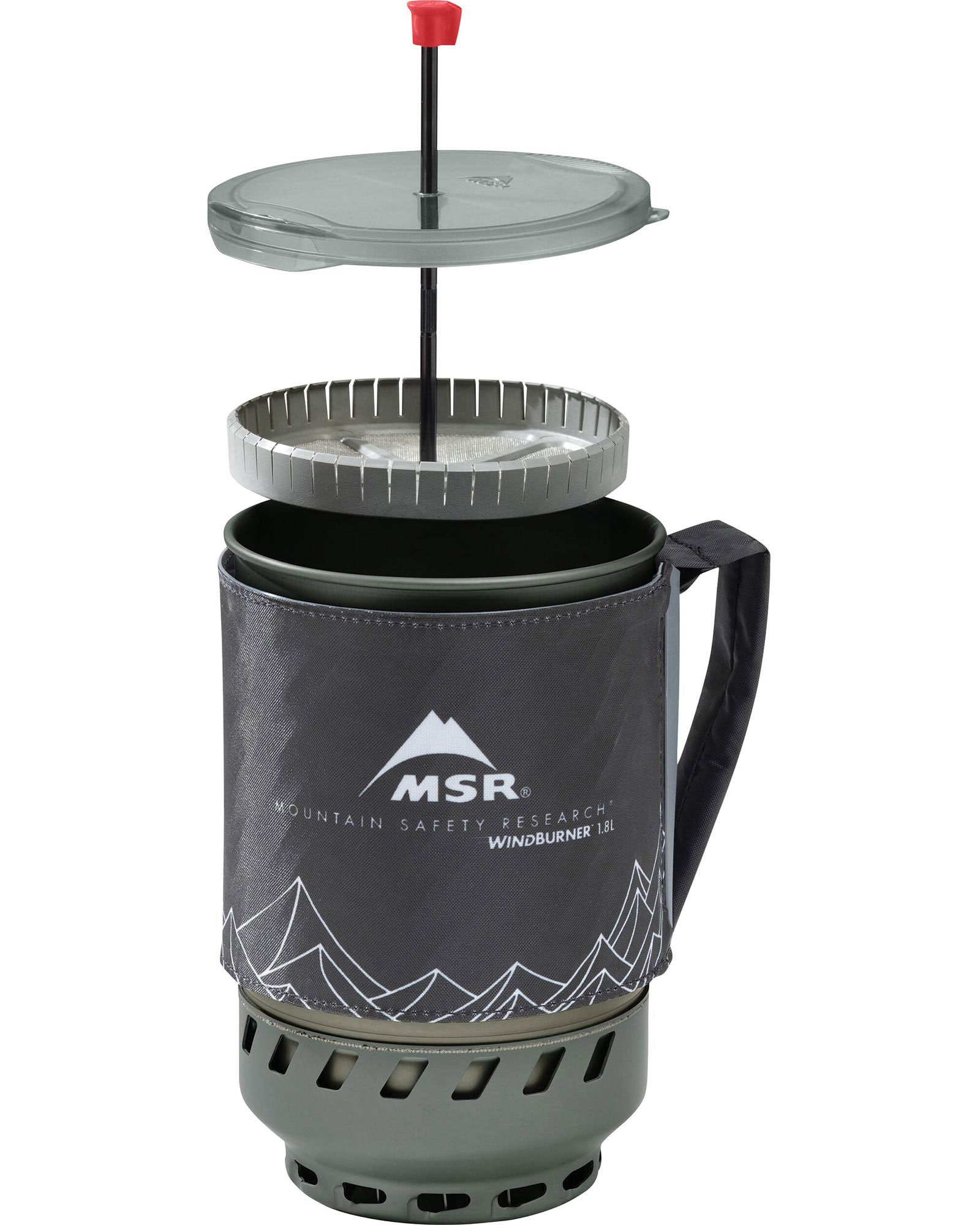 MSR WindBurner 1.8L Coffee Press Kit