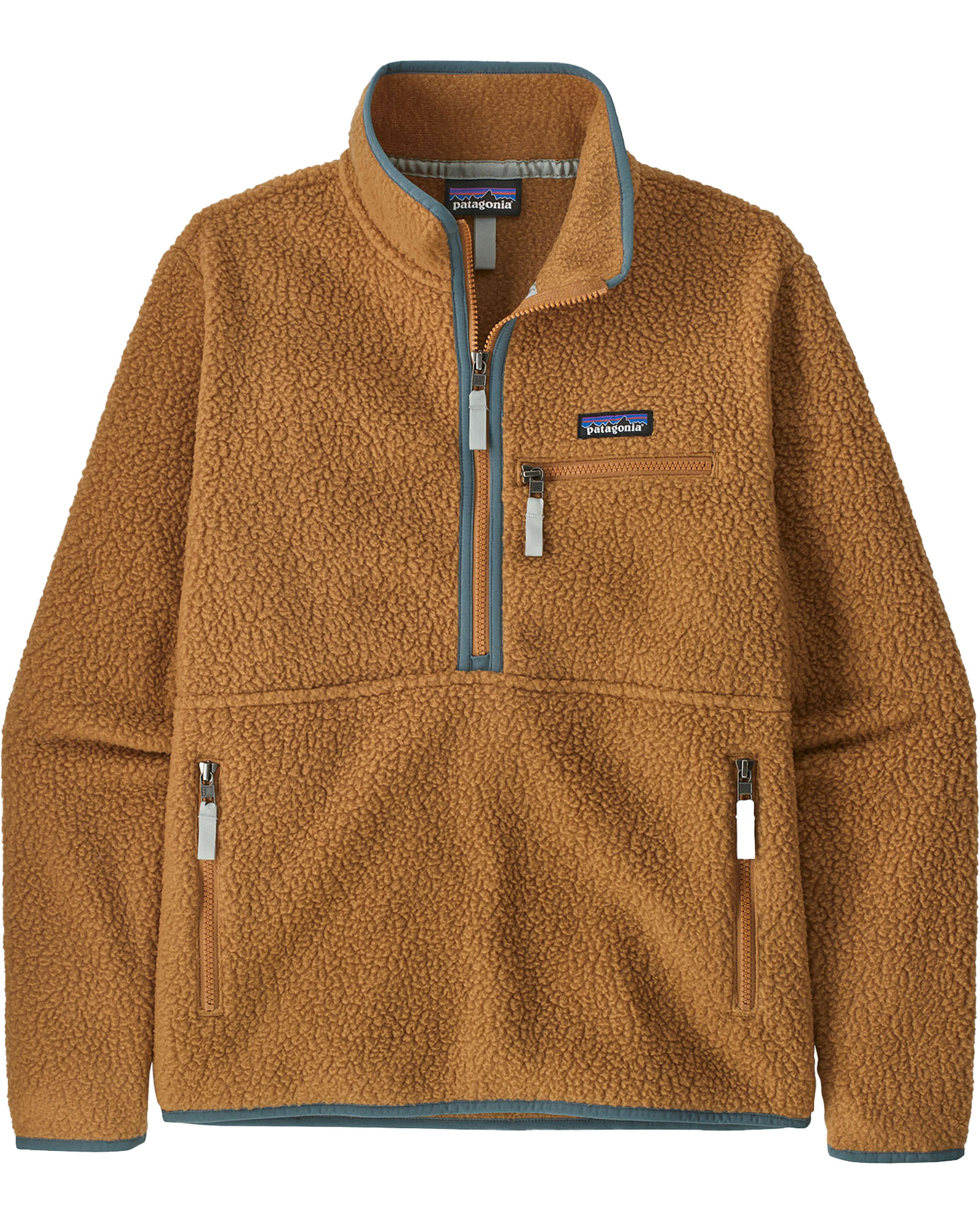 Patagonia Retro Pile Marsupial Women’s Fleece Jacket - Nest Brown w/Nouveau Green S