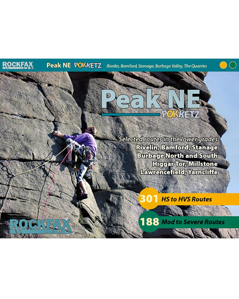 Rockfax Peak NE Pokketz Guide Book