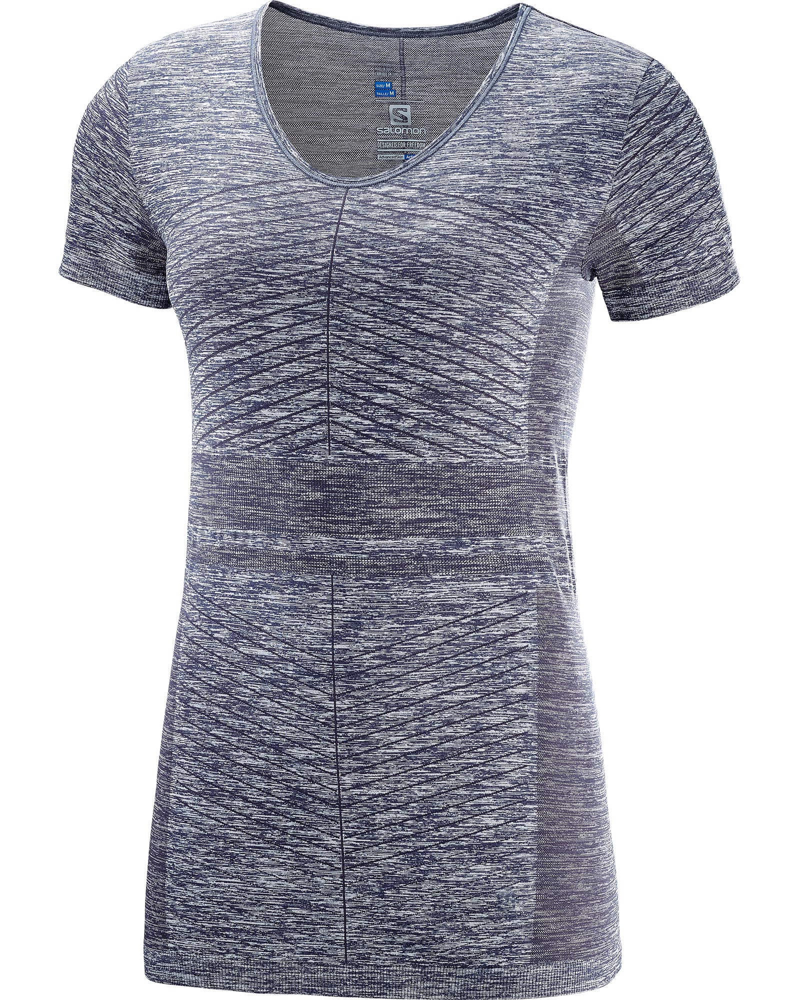 Salomon Elevate Move’On AdvancedSkin Women’s T Shirt - Graphite S