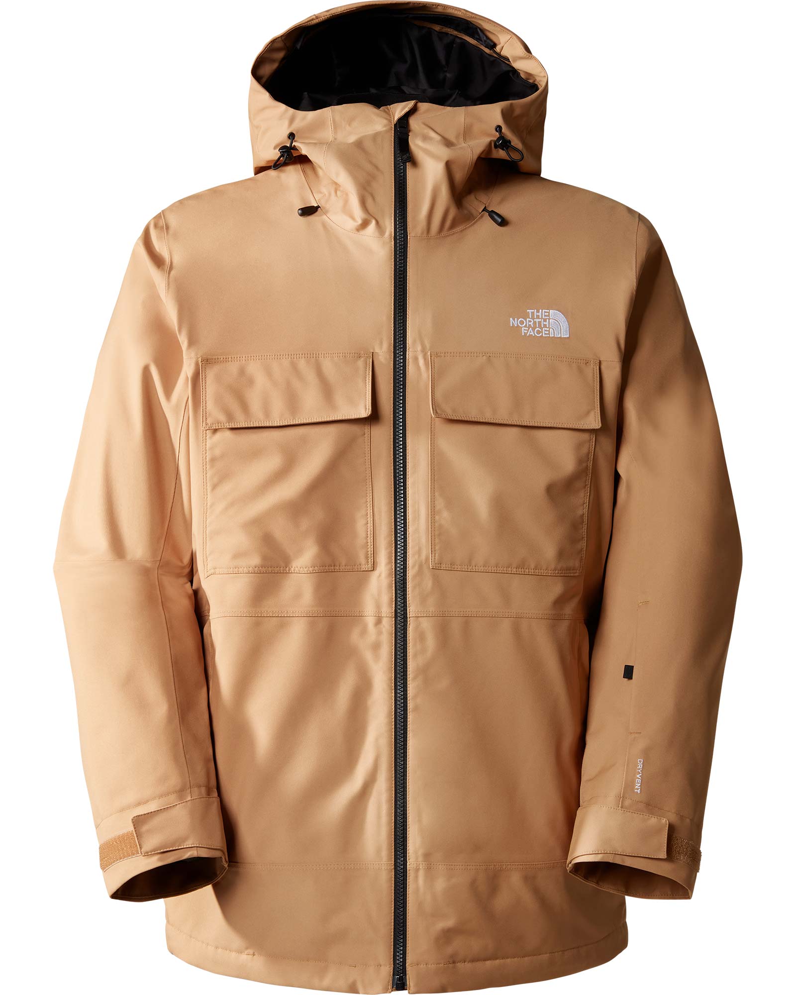The North Face Men’s Fourbarrel Triclimate Jacket - Almond Butter/TNF Black M
