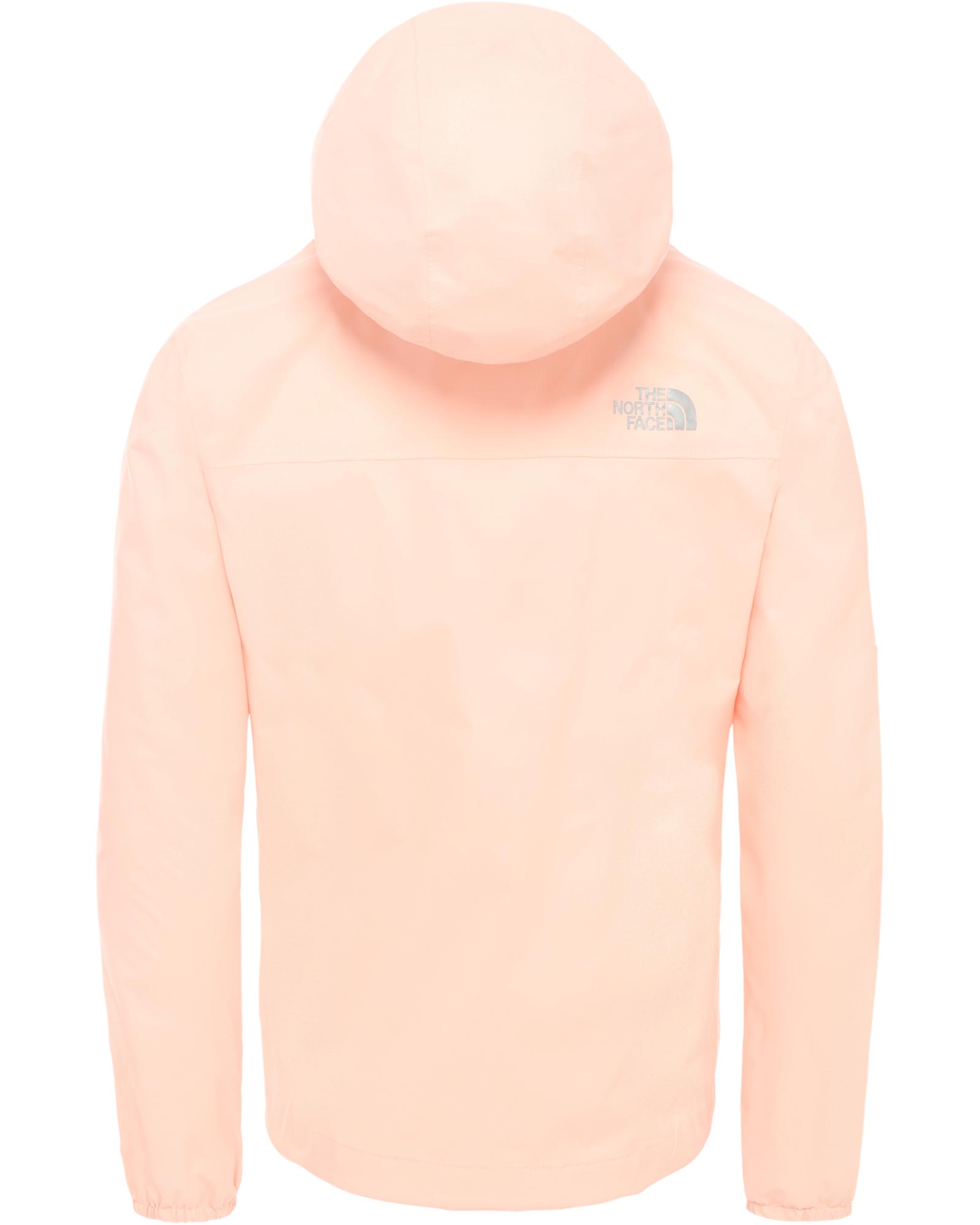 peach north face jacket