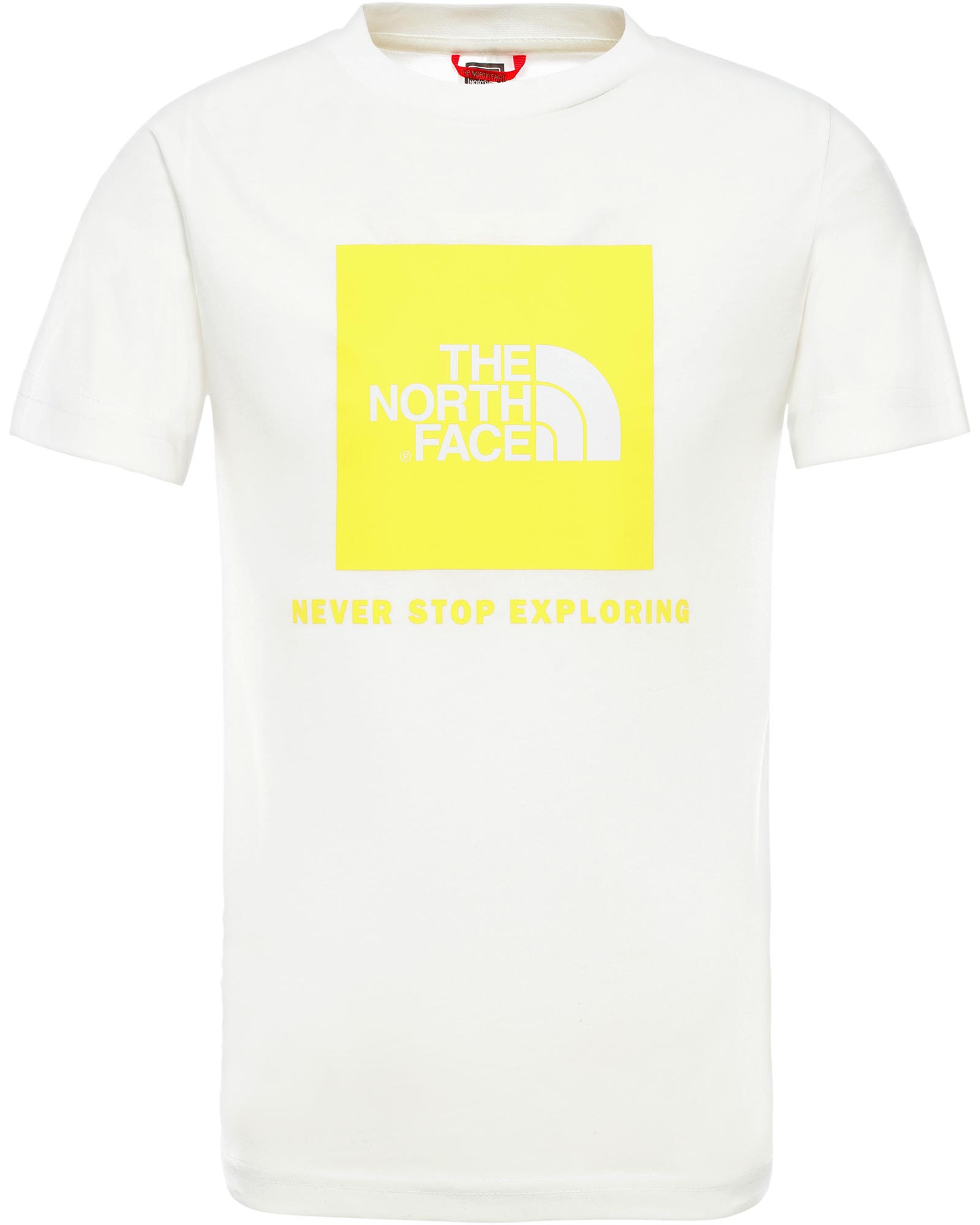 The North Face Box Kids’ T Shirt - TNF White/Yellow S