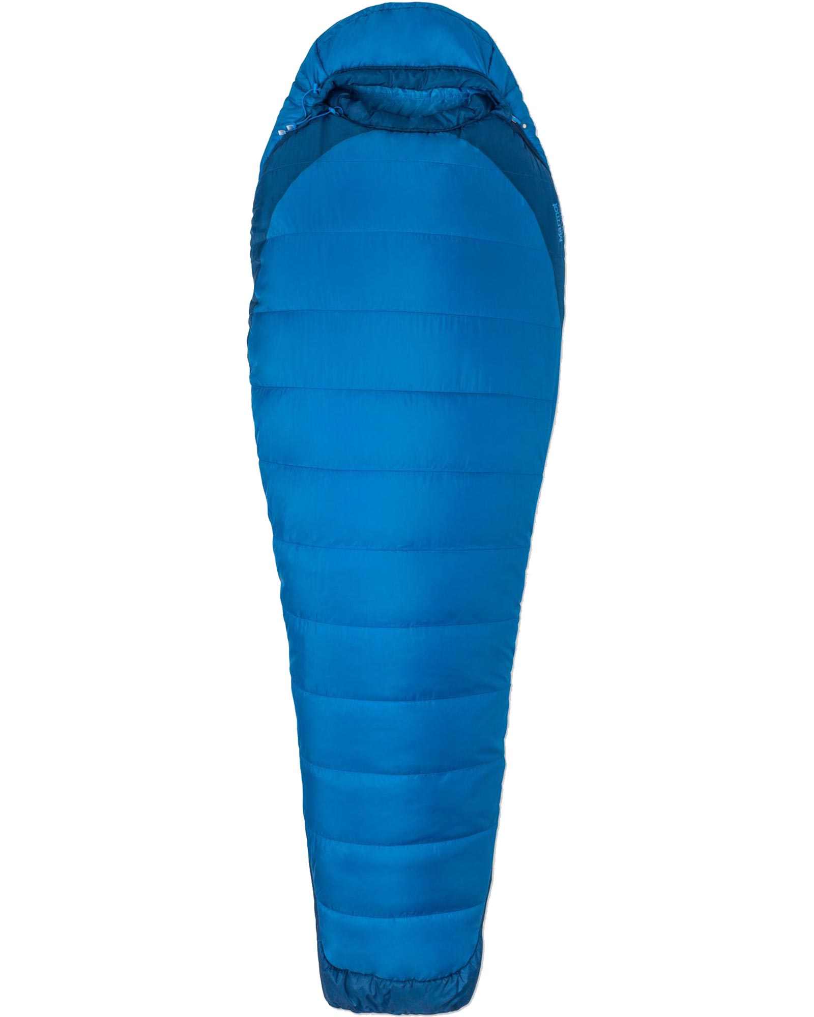 Marmot Trestles Elite Eco 15 Long Sleeping Bag - Clear Blue/Classic Blue Left Zip