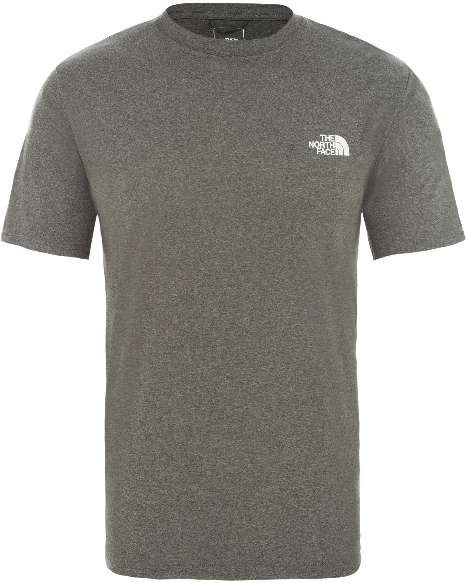 The North Face Reaxion Amp Men’s Crew T Shirt - New Taupe Green Heather XS