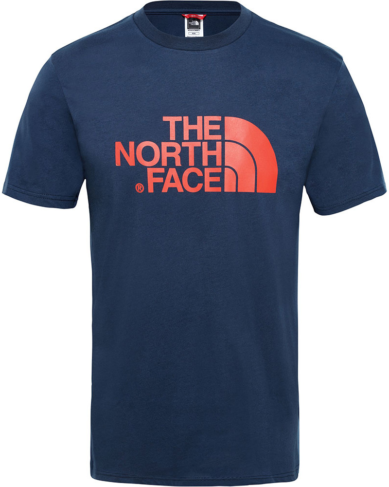 The North Face Easy Men’s T Shirt - Urban Navy/Red S