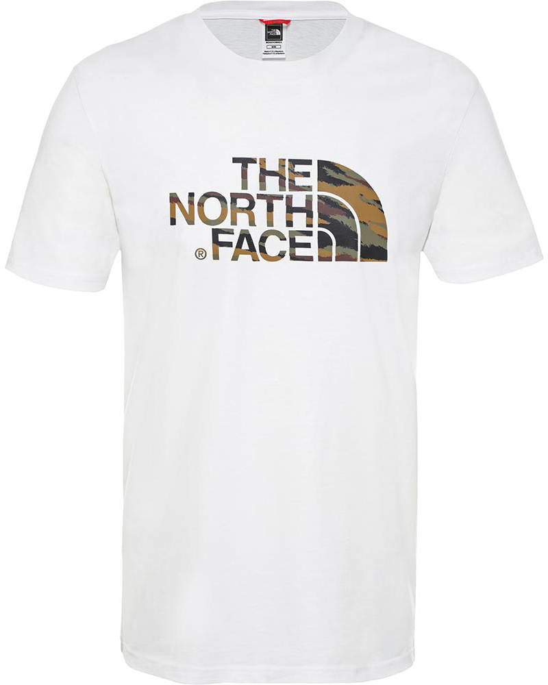 The North Face Easy Men’s T Shirt - TNF White Print XXL