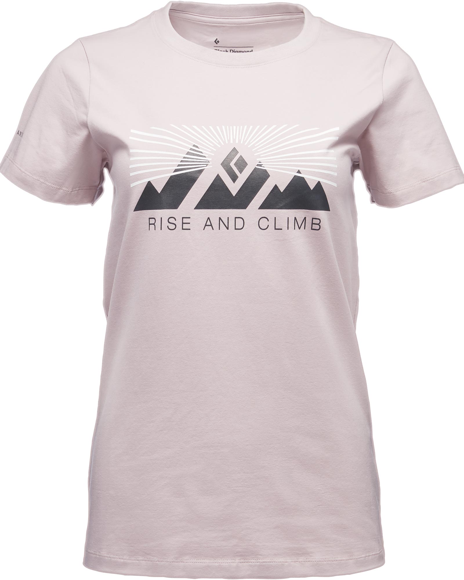 Black Diamond Rise and Climb Women’s T Shirt - Wisteria L