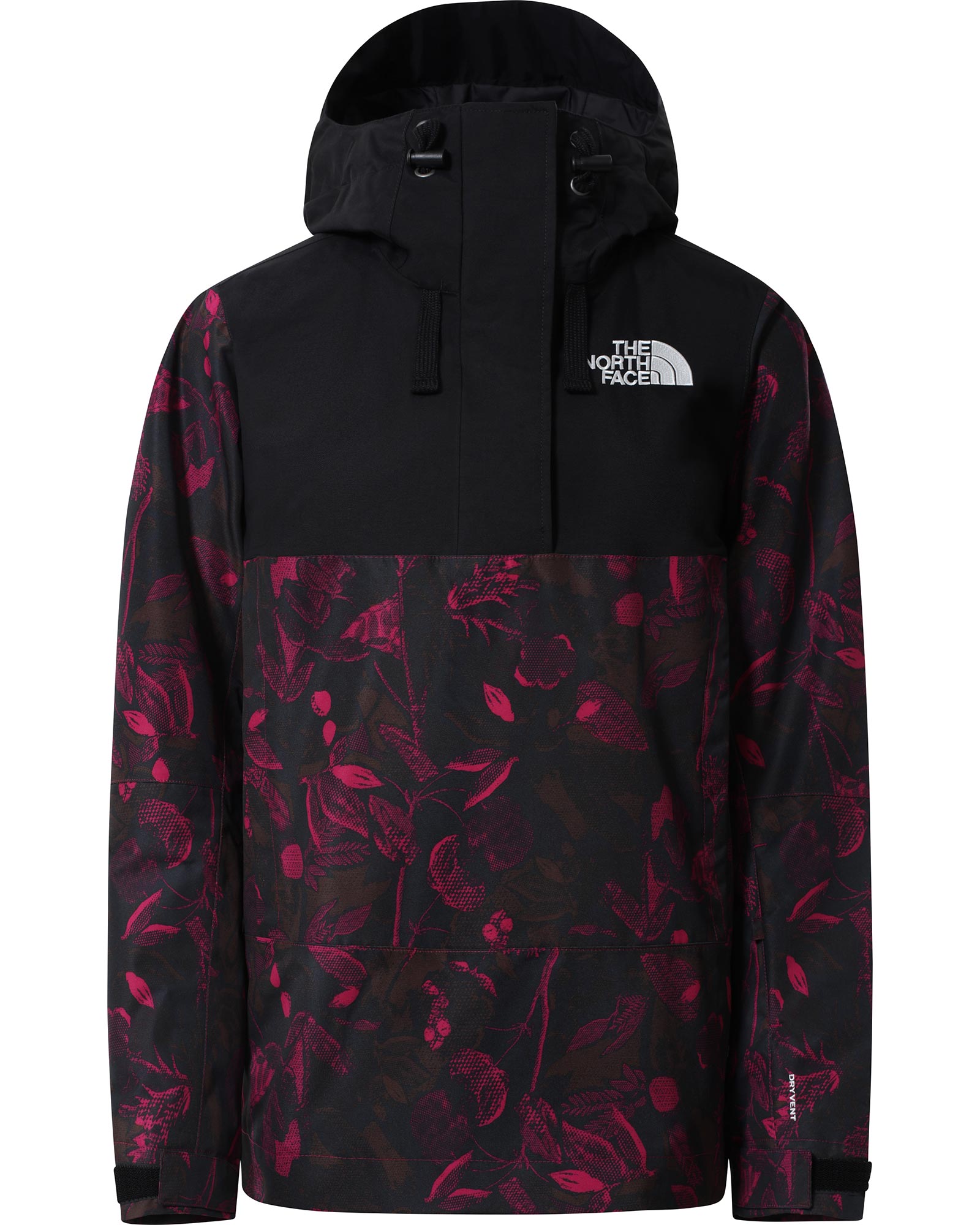 The North Face Tanager Women’s Anorak - Roxbury Pink Halftone Floral Print XS