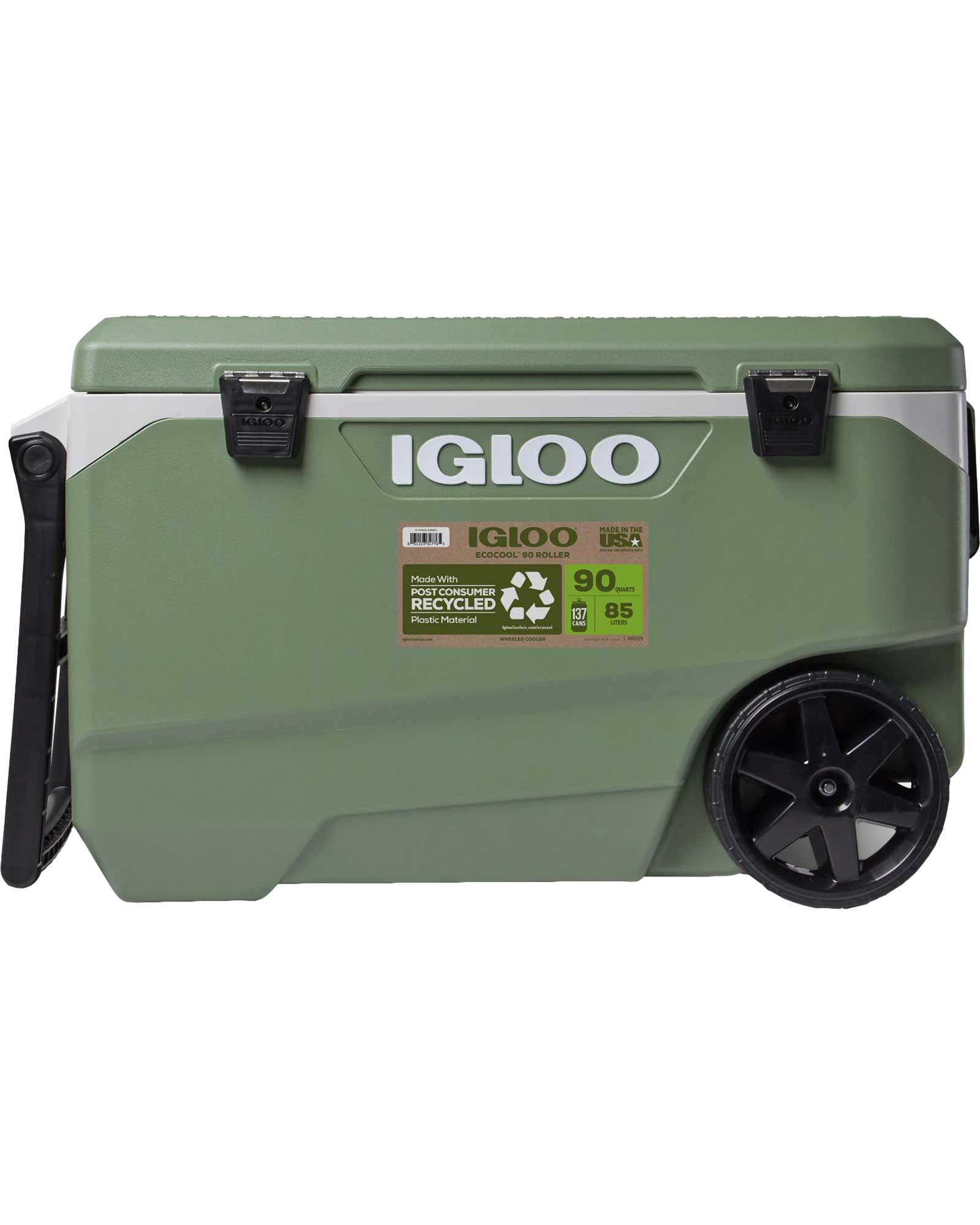 Igloo ECOCOOL Latitude 90 Qt Cooler - Vintage Green