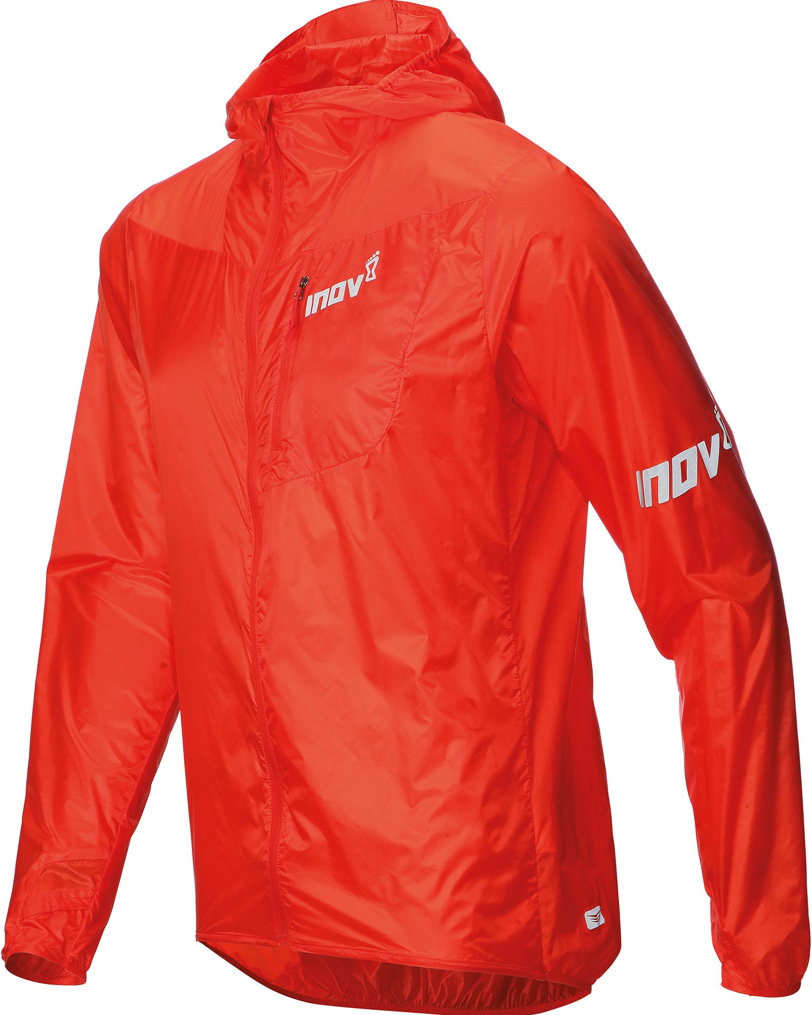 Inov 8 Men’s Full Zip Windshell Jacket - Red XL