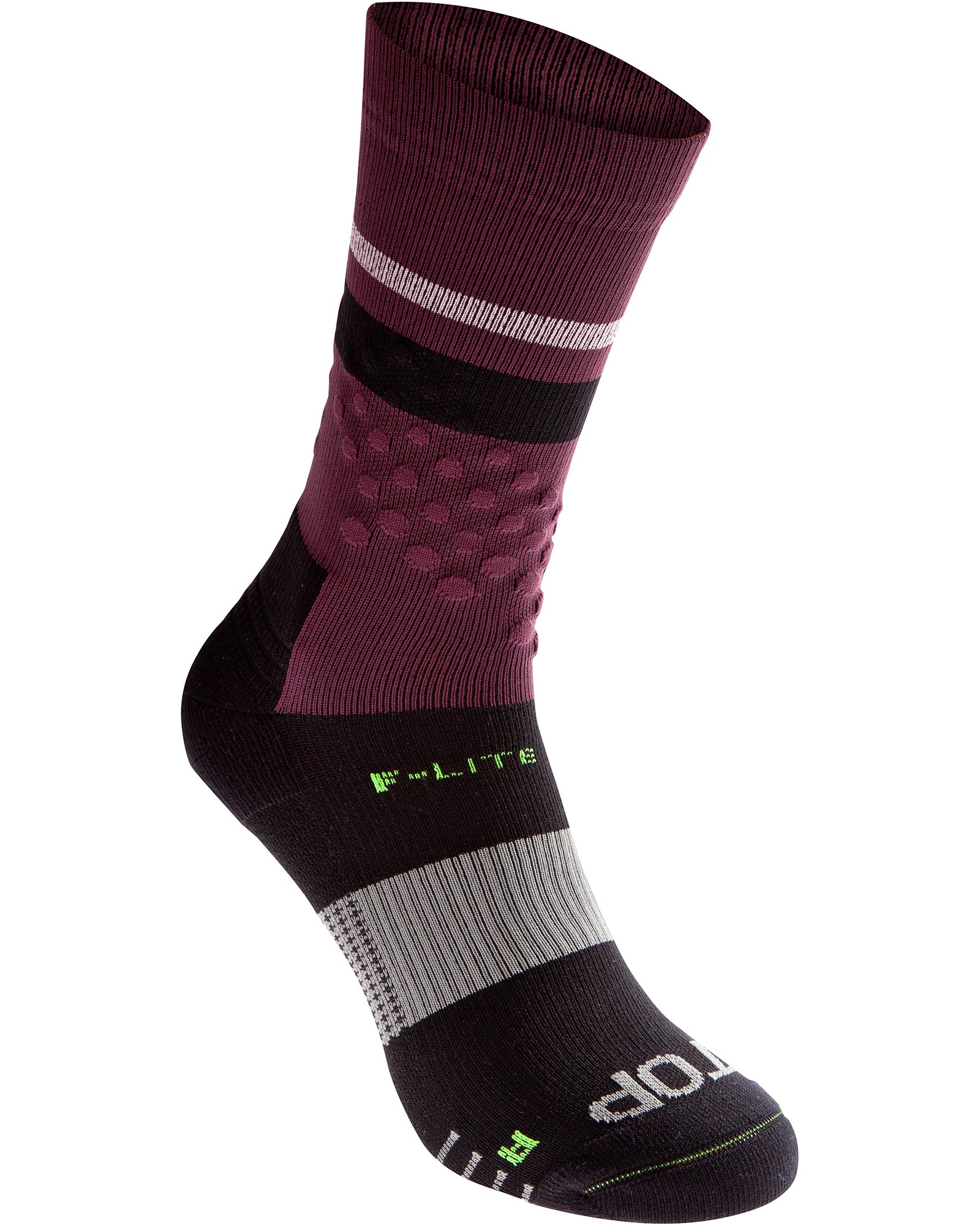 Inov 8 F Lite Crew Socks - Purple/Black S