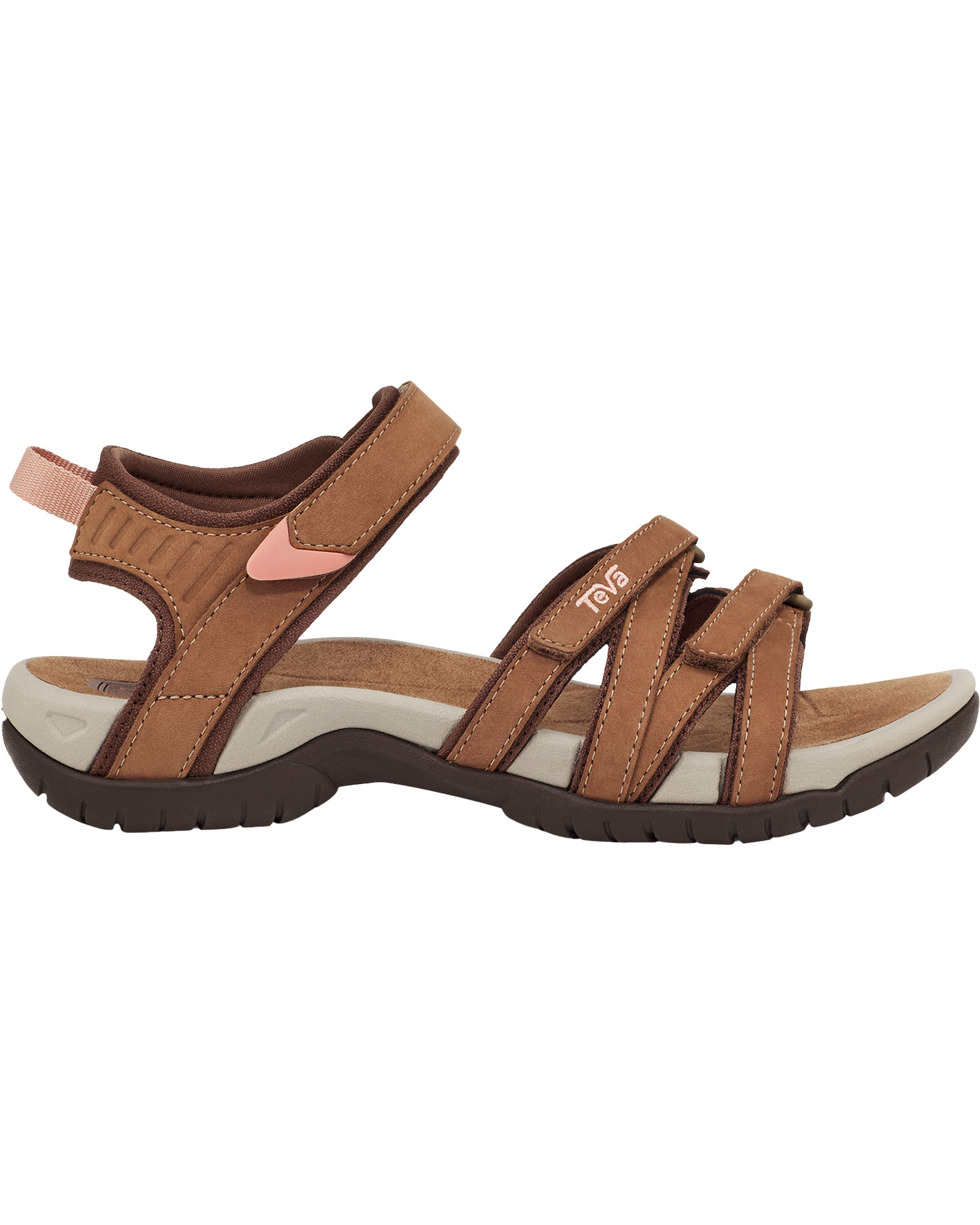 Teva Tirra Leather Women’s Sandals - Honey Brown UK 4