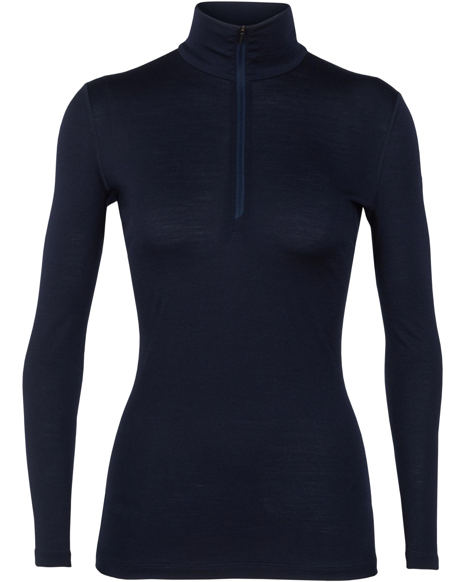 icebreaker Merino Bodyfit 200 Oasis Women’s Long Sleeve Half Zip - Midnight Navy XS