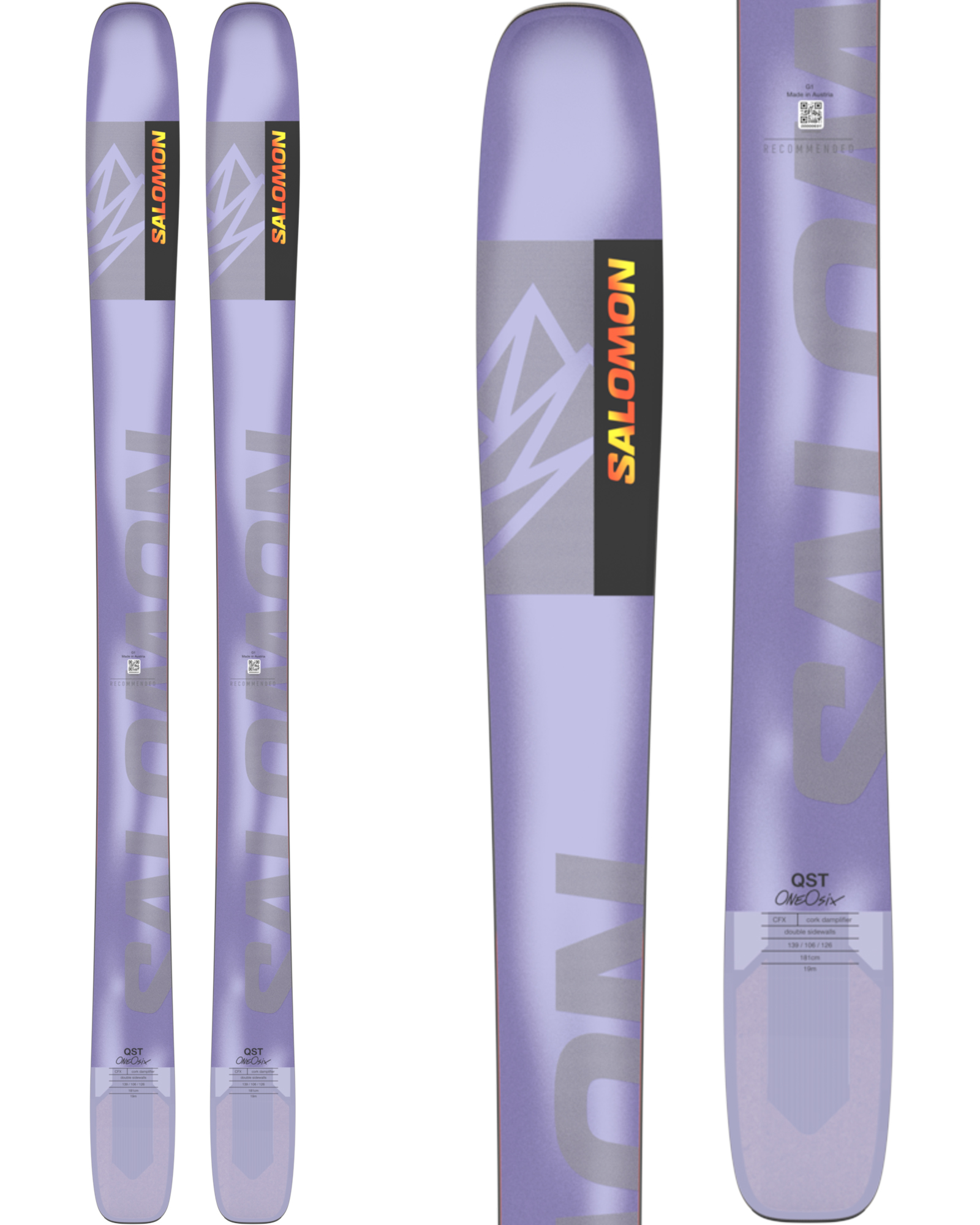 Salomon QST 106 Skis 2024 181cm
