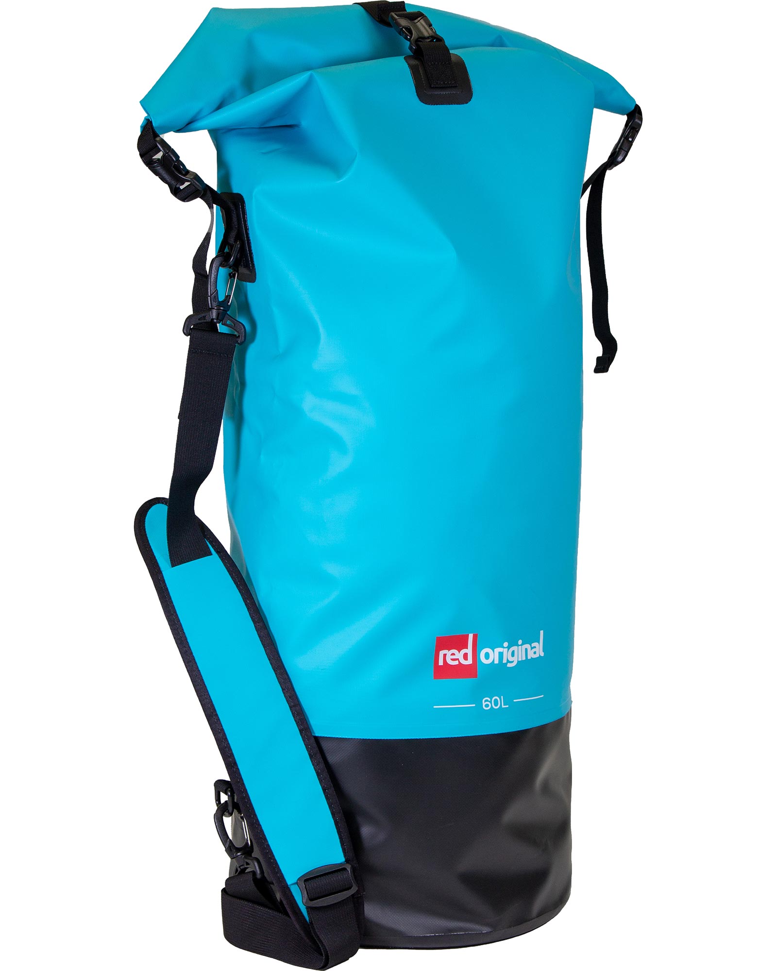 Red Waterproof Roll Top Dry Bag 60L - Blue