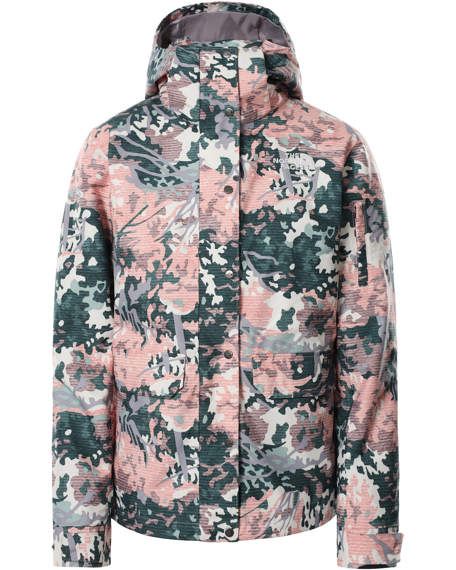 The North Face Print Pinecroft Women’s Triclimate Jacket - Laurel Wreath Green XS