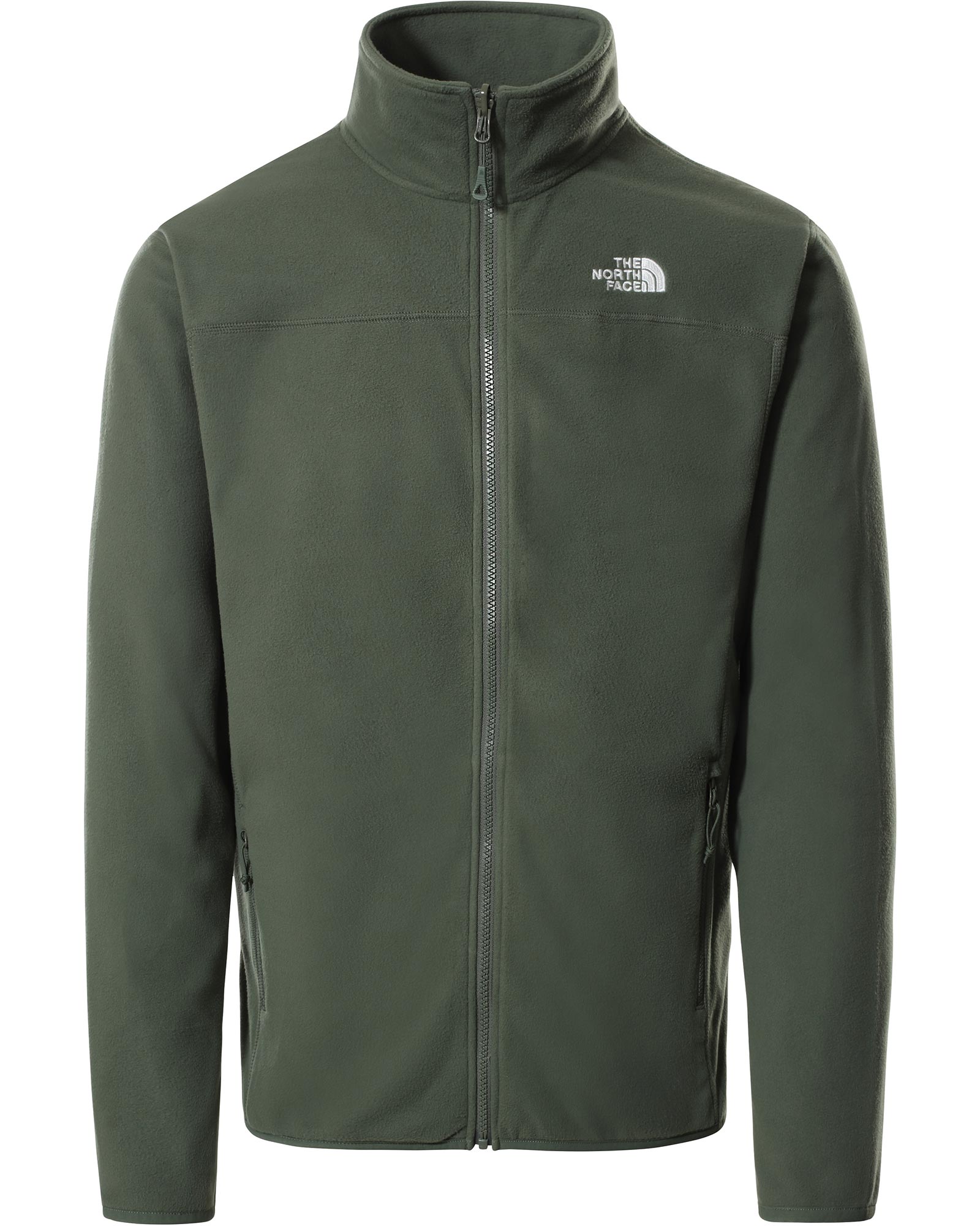The North Face 100 Glacier Men’s Full Zip Jacket - Thyme S