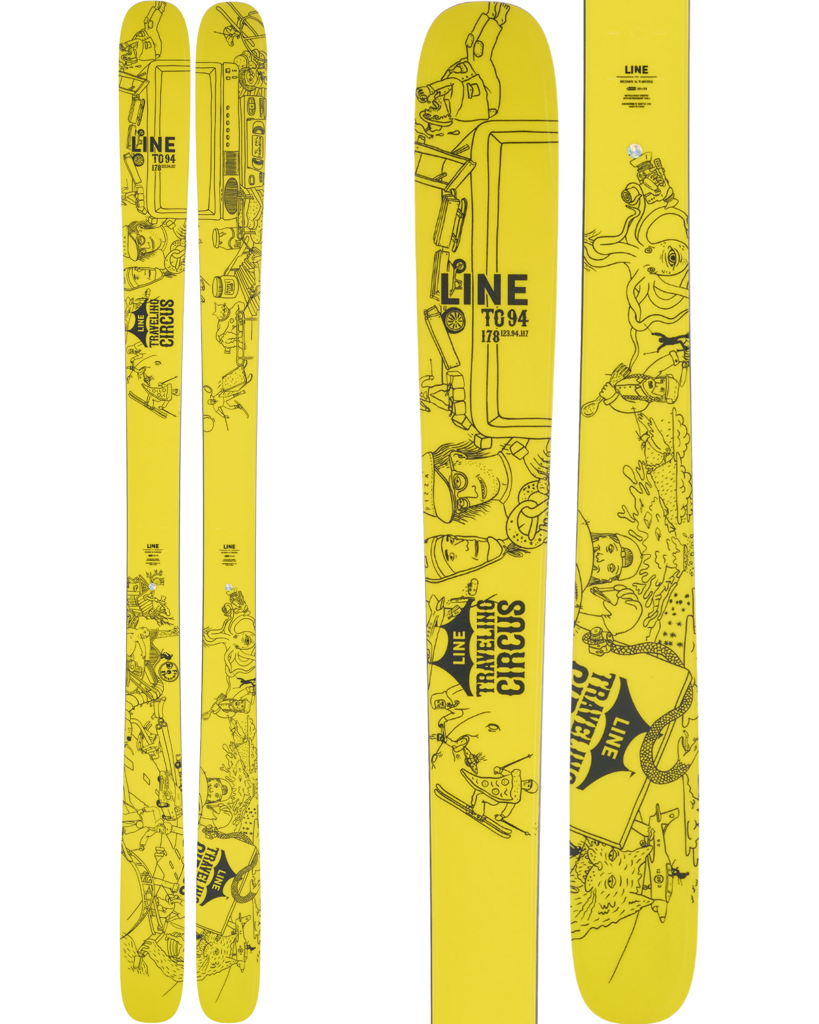 Line Chronic TC 94 Skis 2024 185cm