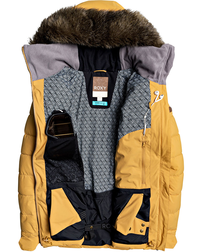 roxy 5k silver jacket