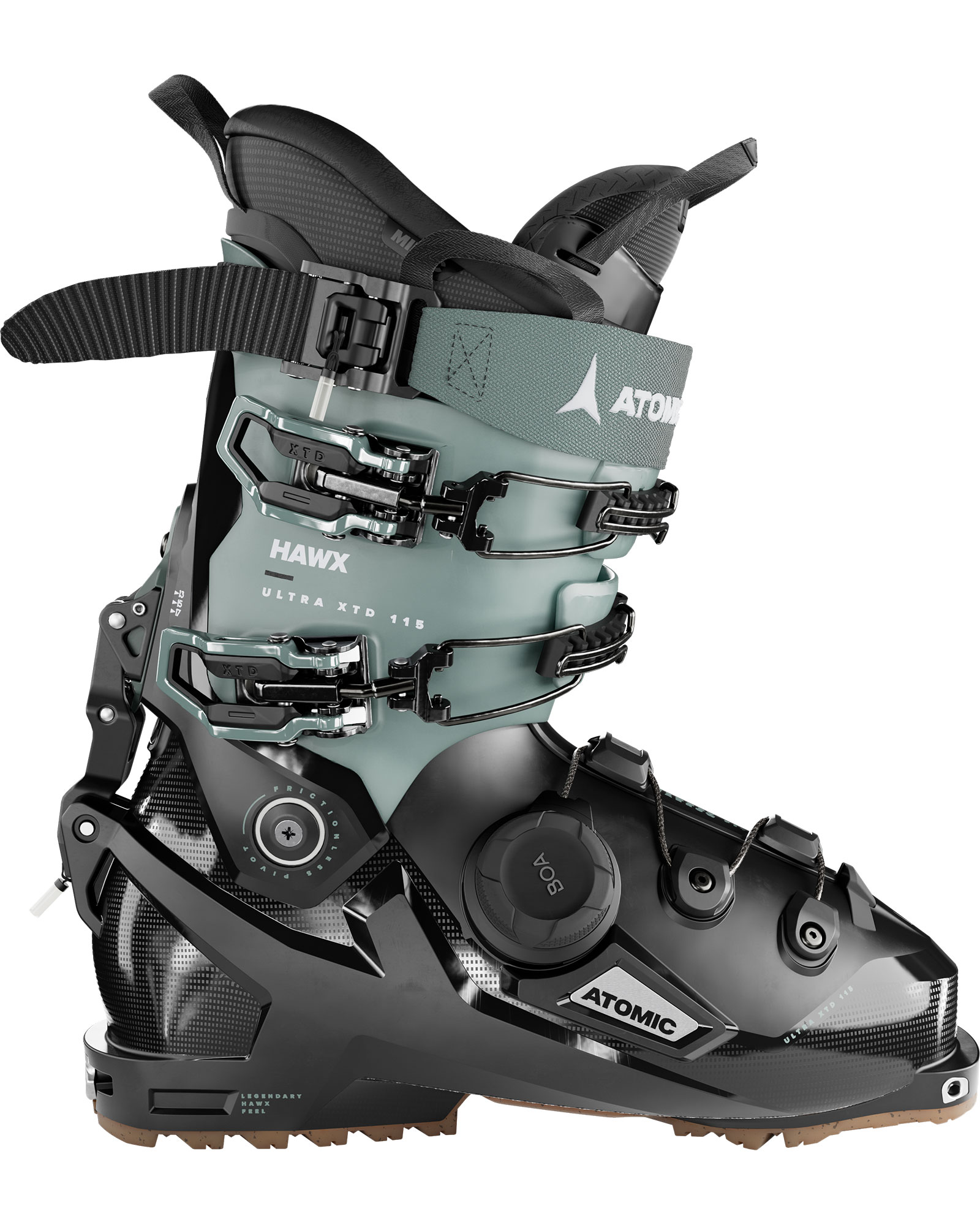 Atomic Hawx Ultra XTD 115 BOA W GW Women’s Ski Boots 2024 - Black/Aqua MP 26.0