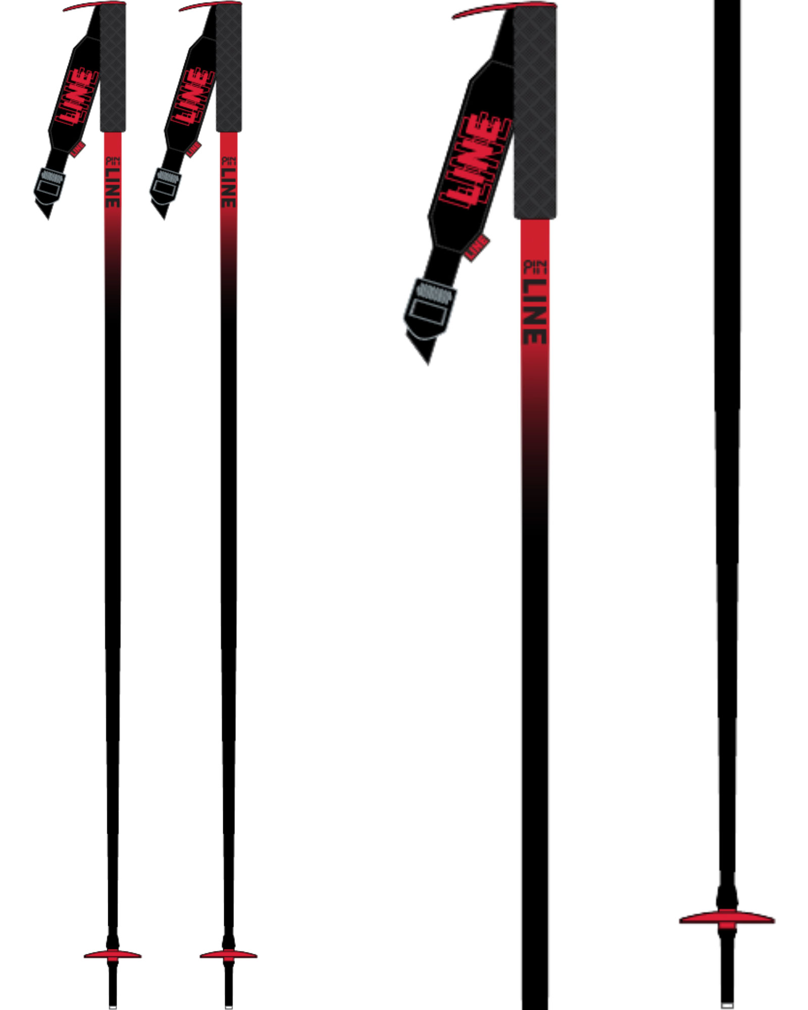 Line Pin Men’s Ski Poles 95cm
