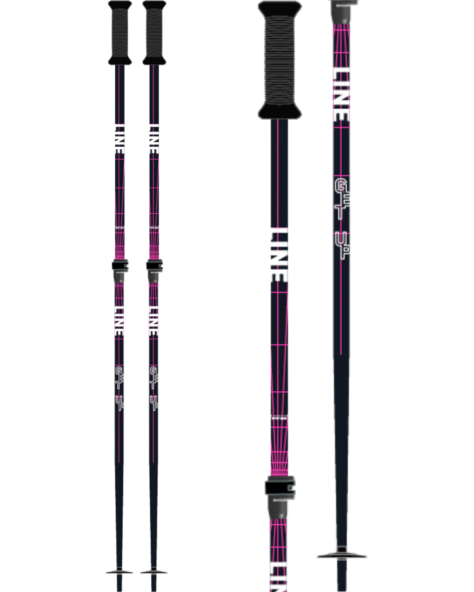 Product image of Line Get Up Youth Ski Poles