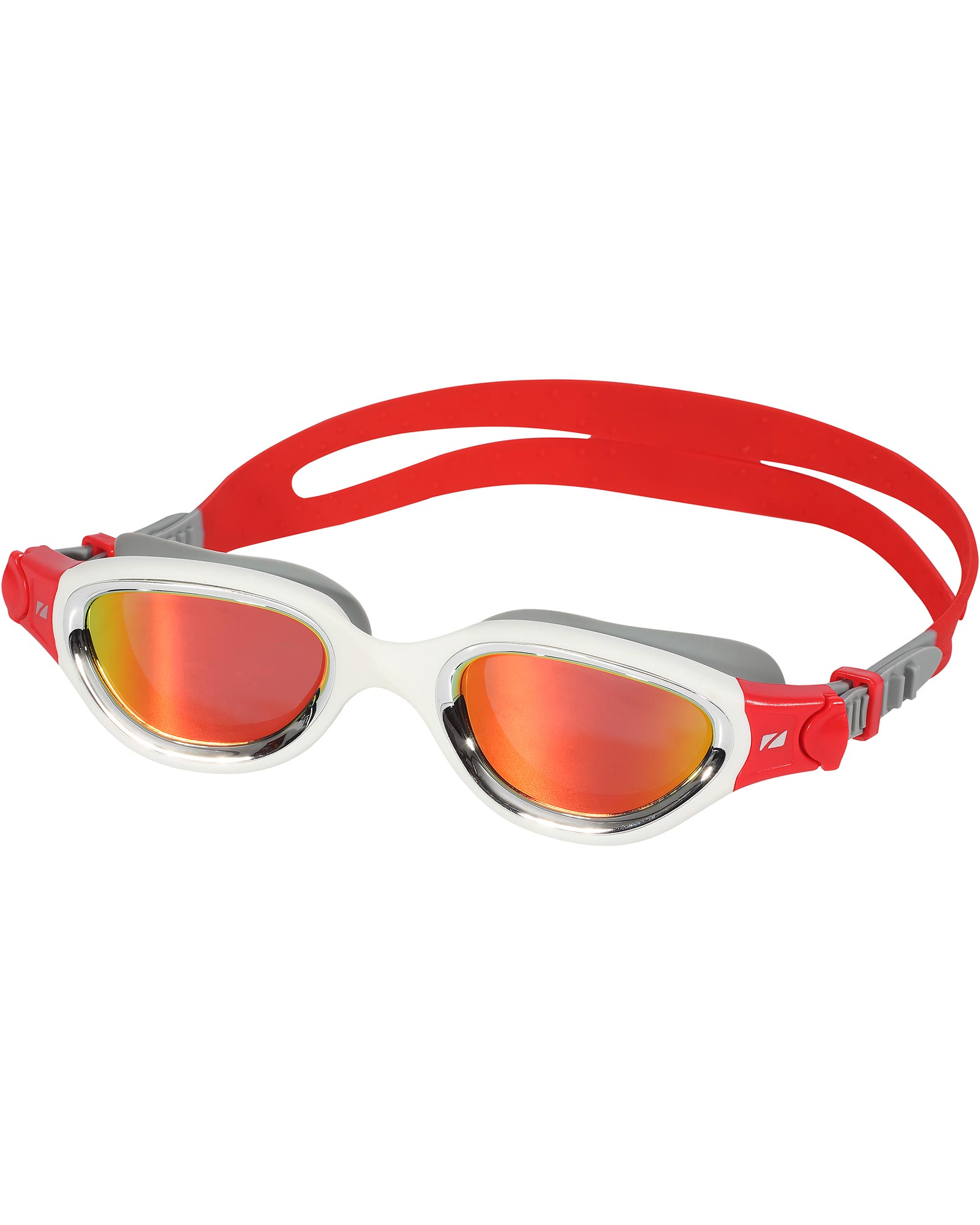 Zone3 Venator X Goggles - Silver/White - Polarized Red