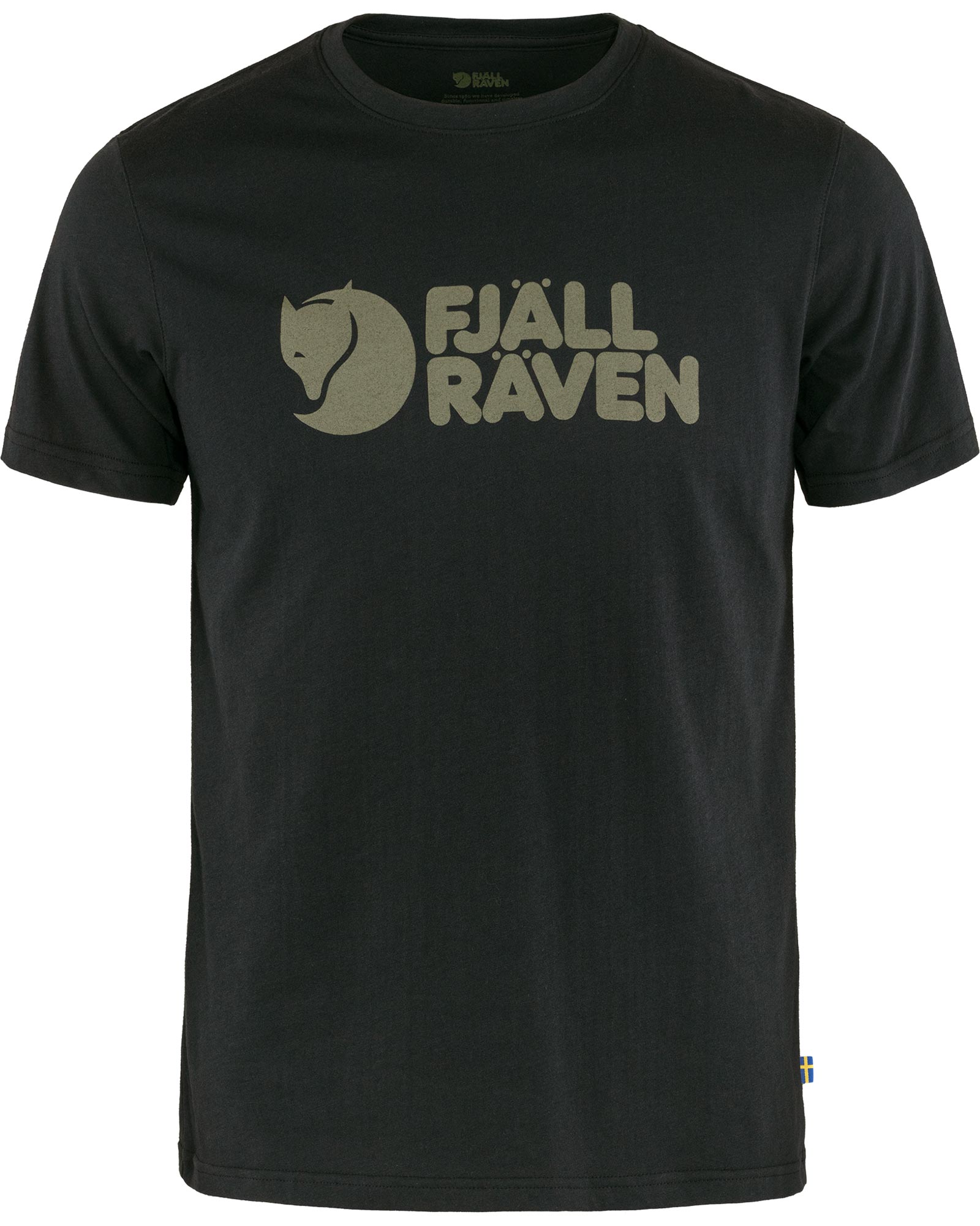 Fjallraven Logo Men’s T Shirt - black S