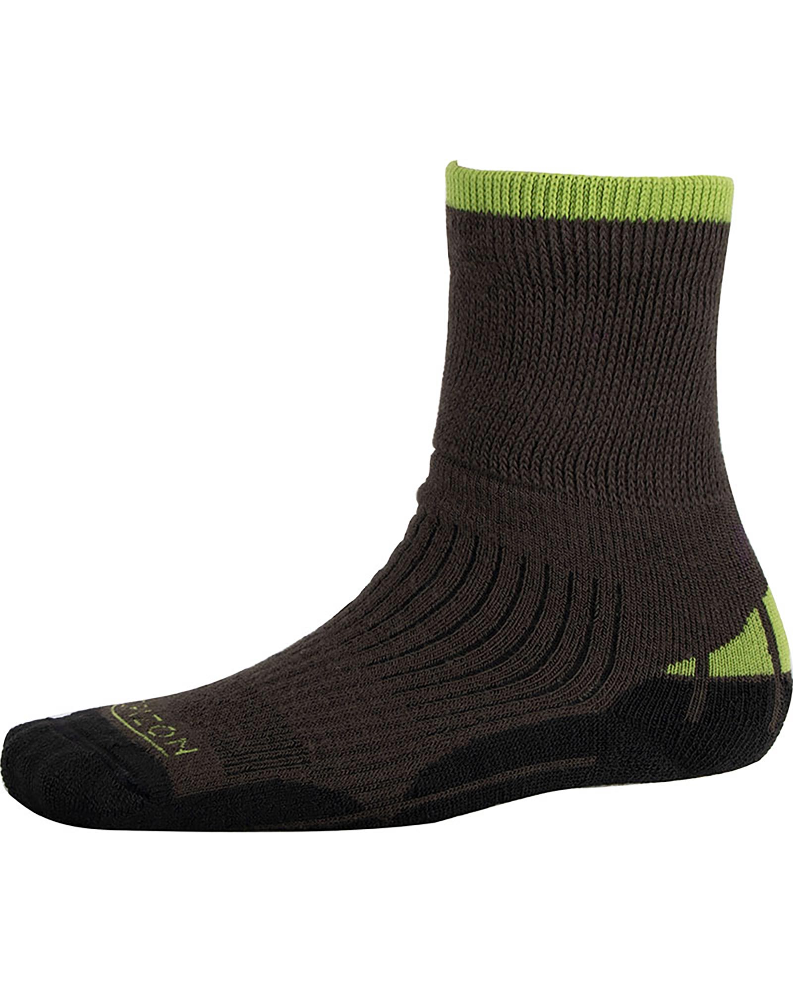 Ellis Brigham Hiker Coolmax Kids’ Socks - Charcoal/Green L