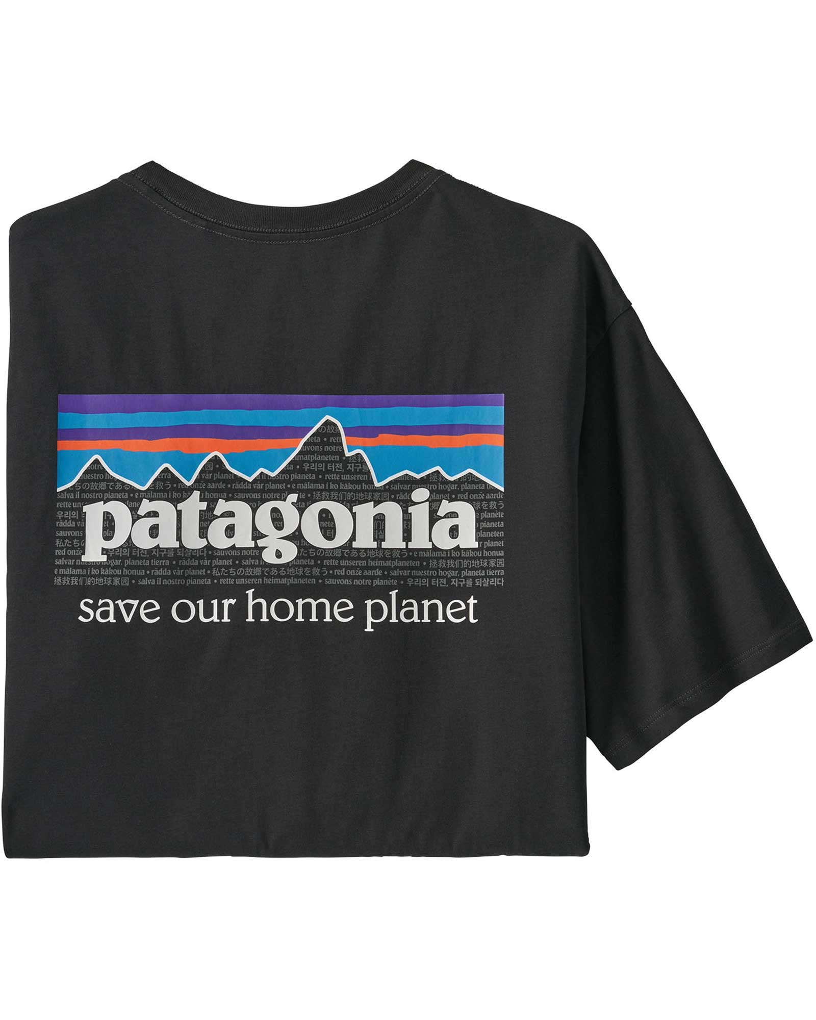 Patagonia P 6 Mission Men’s Organic Cotton Tee - Ink Black S