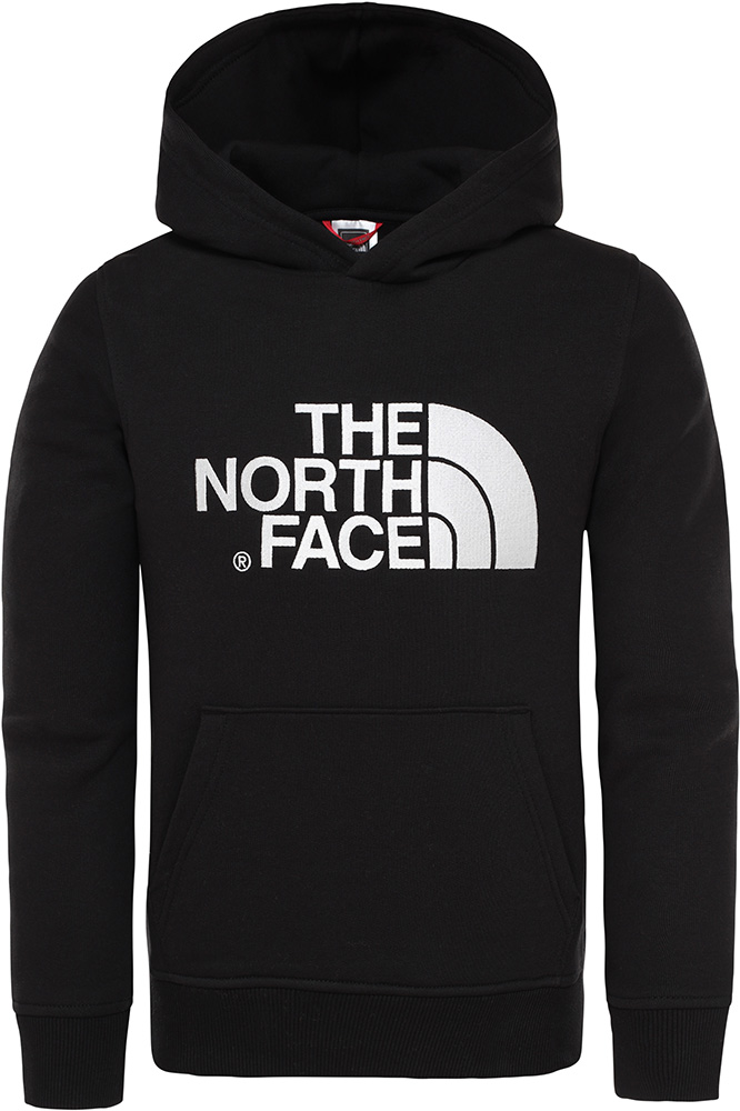 The North Face Drew Peak Kids’ Hoodie - TNF Black S