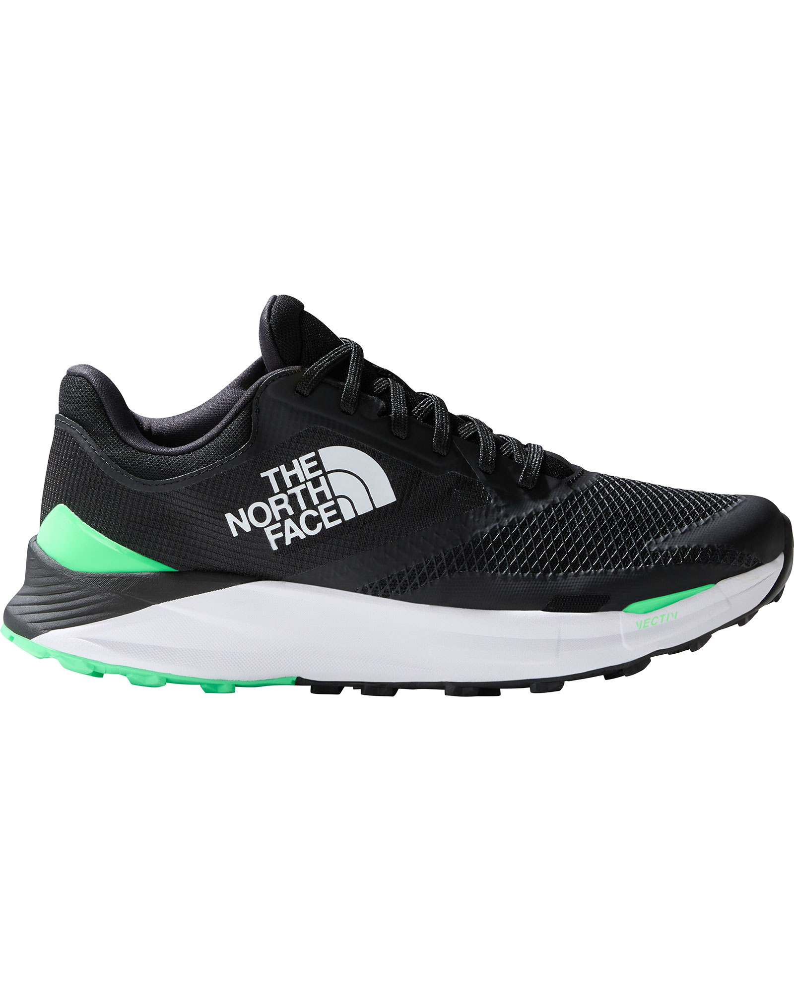 The North Face Vectiv Enduris 3 Men’s Trail Shoes - TNF Black/Chlorophyll Green UK 7.5