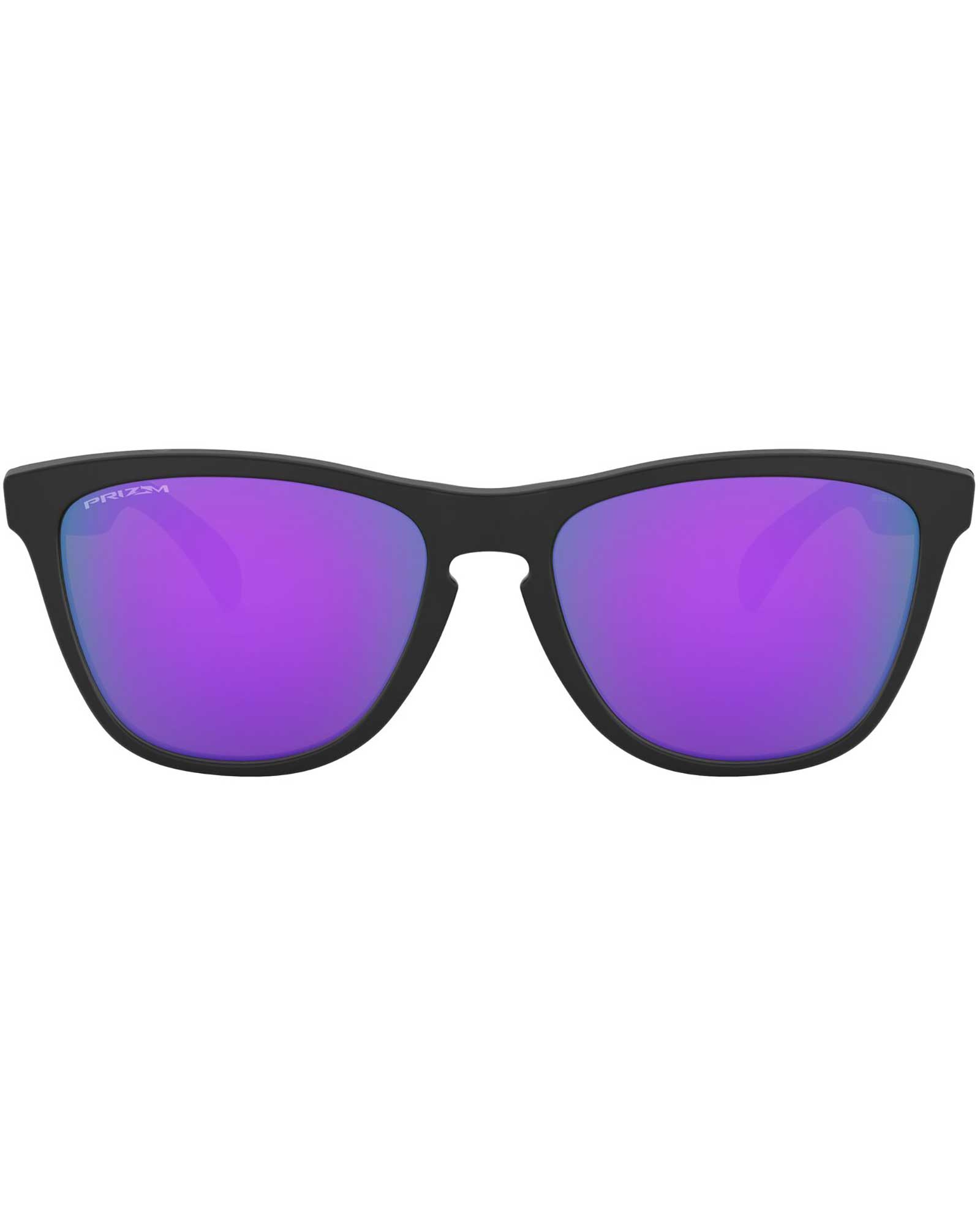Oakley Frogskins Matte Black / Prizm Violet Sunglasses - Matte Black