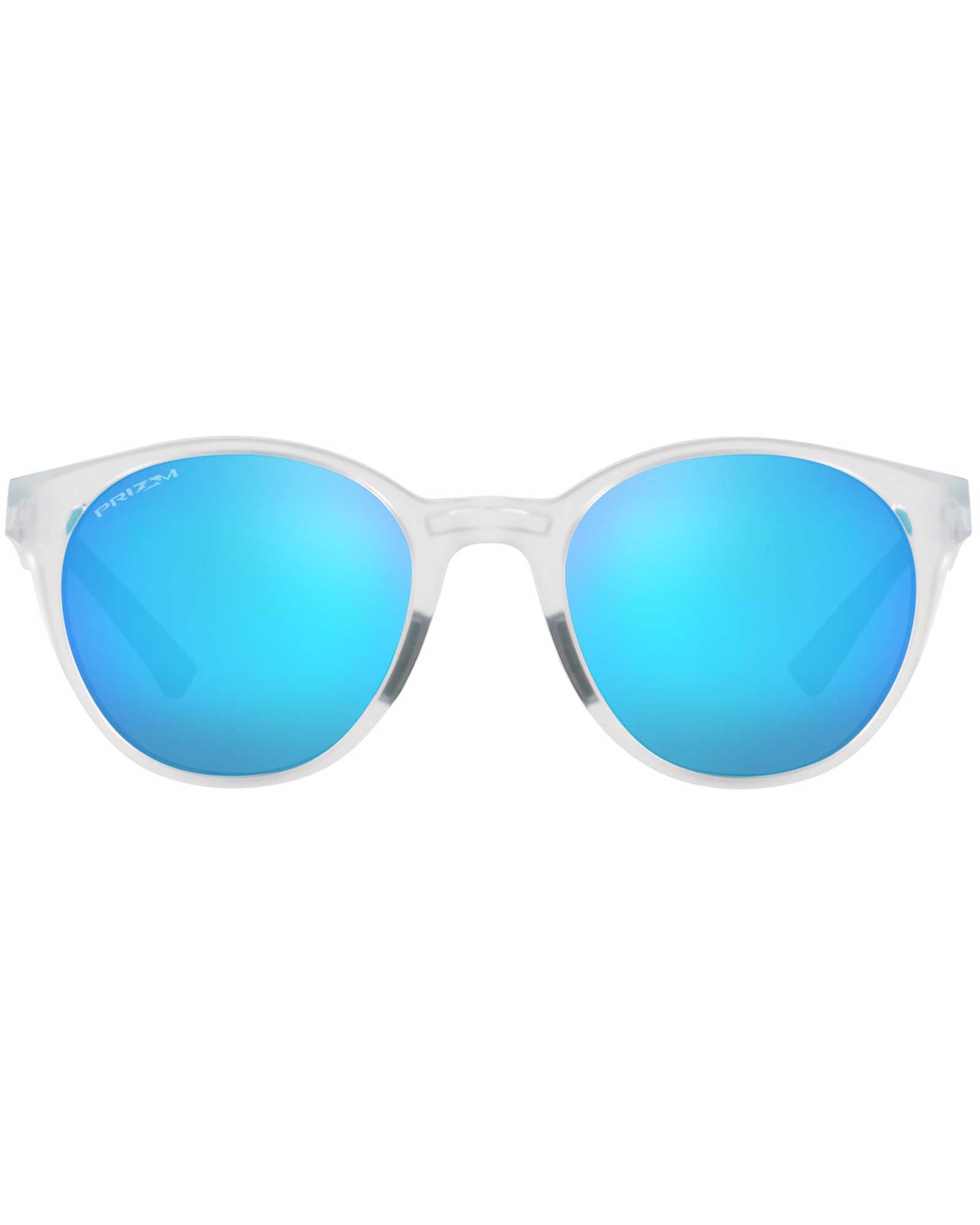 Oakley Women’s Spindrift Matte Clear / Prizm Sapphire Women’s Sunglasses