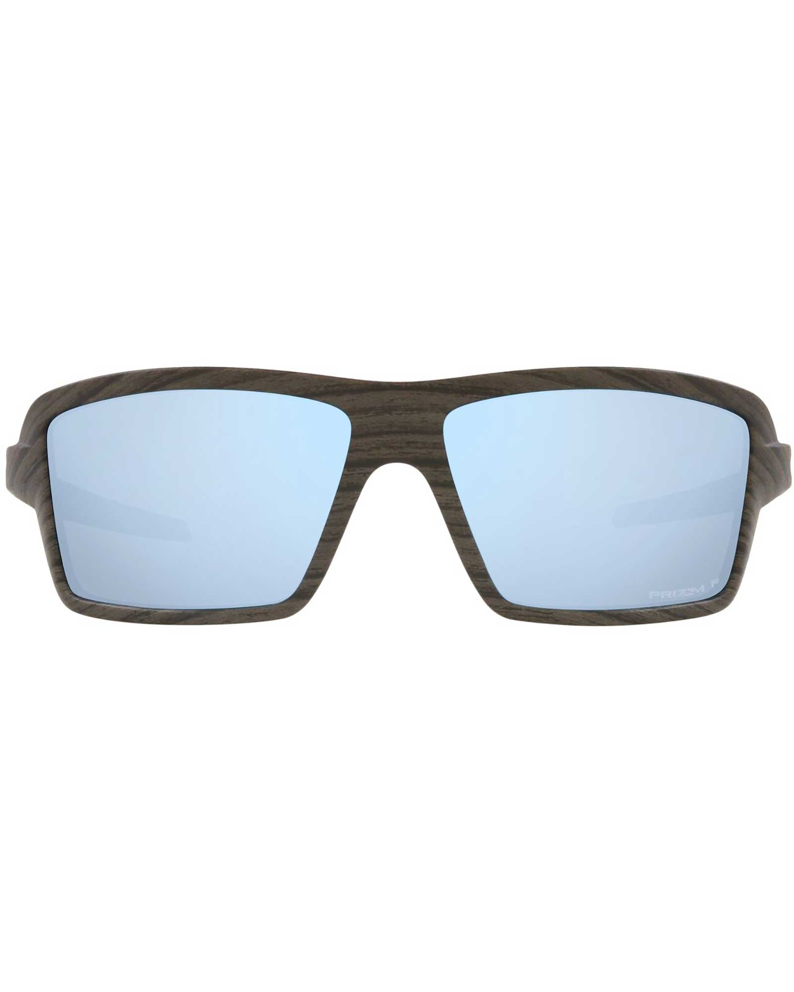 Oakley Cables Woodgrain / Prizm Deep Water Polarized Sunglasses - Woodgrain