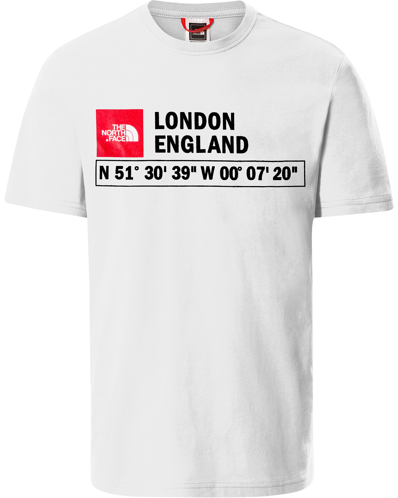 The North Face GPS Logo London Men’s Tee - TNF White M