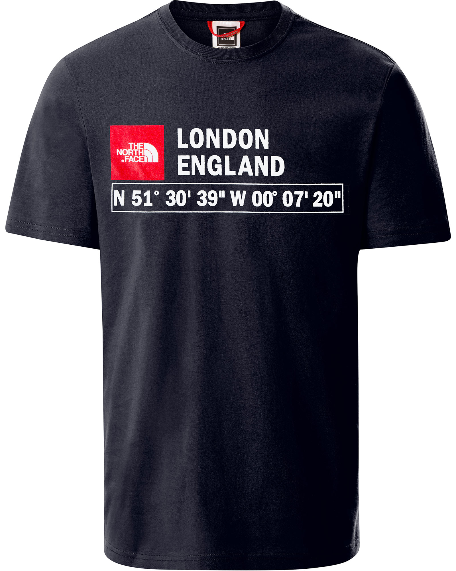 The North Face GPS Logo London Men’s Tee - Summit Navy L