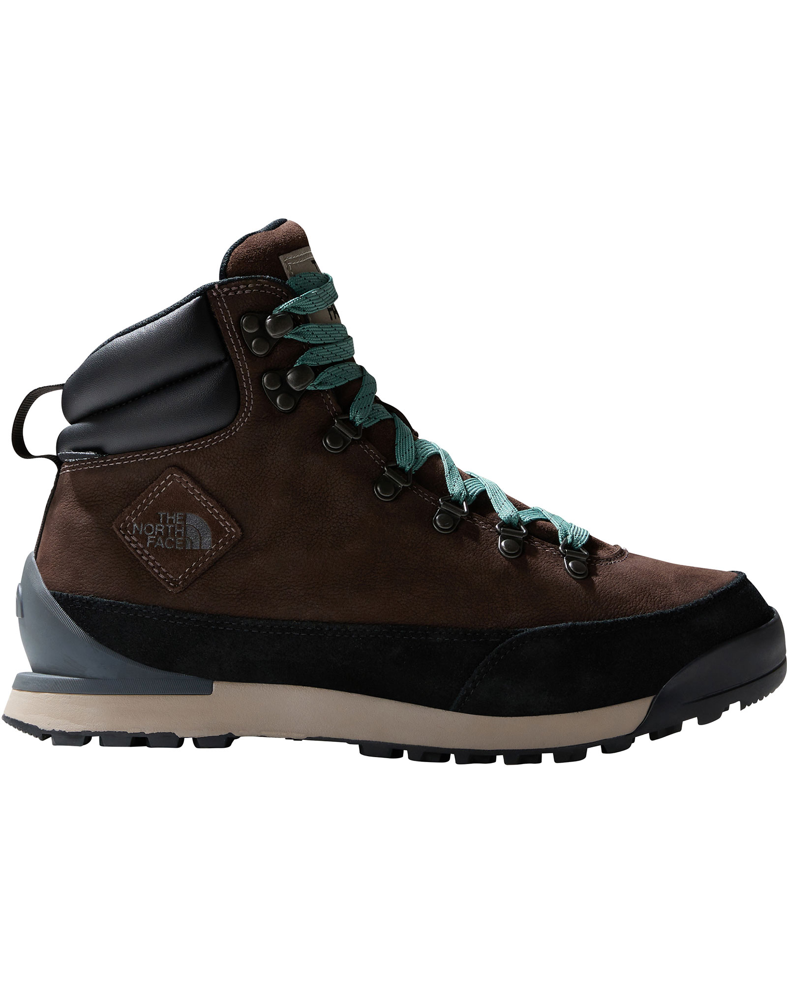 The North Face Back to Berkeley IV Leather Waterproof Men’s Boots - Demitasse Brown/TNF Black UK 8